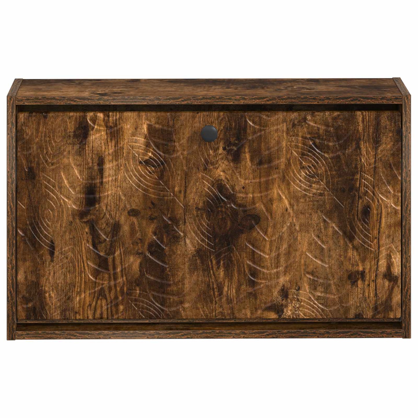 Fali Cipőtartó DELFT 71 x 17 x 43 cm Szerelt Fa Füstös Tölgy