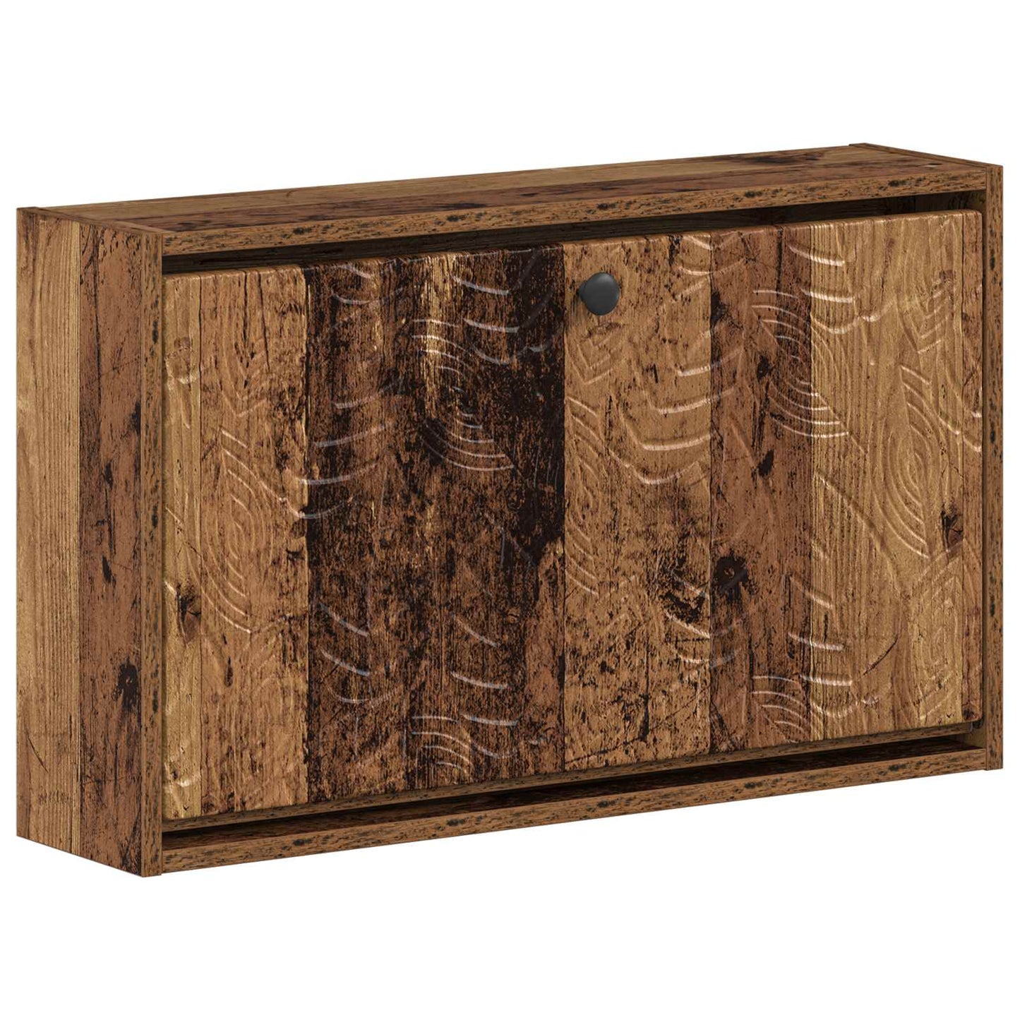Fali Cipőtartó DELFT 71 x 17 x 43 cm Szerelt Fa Antik Fa