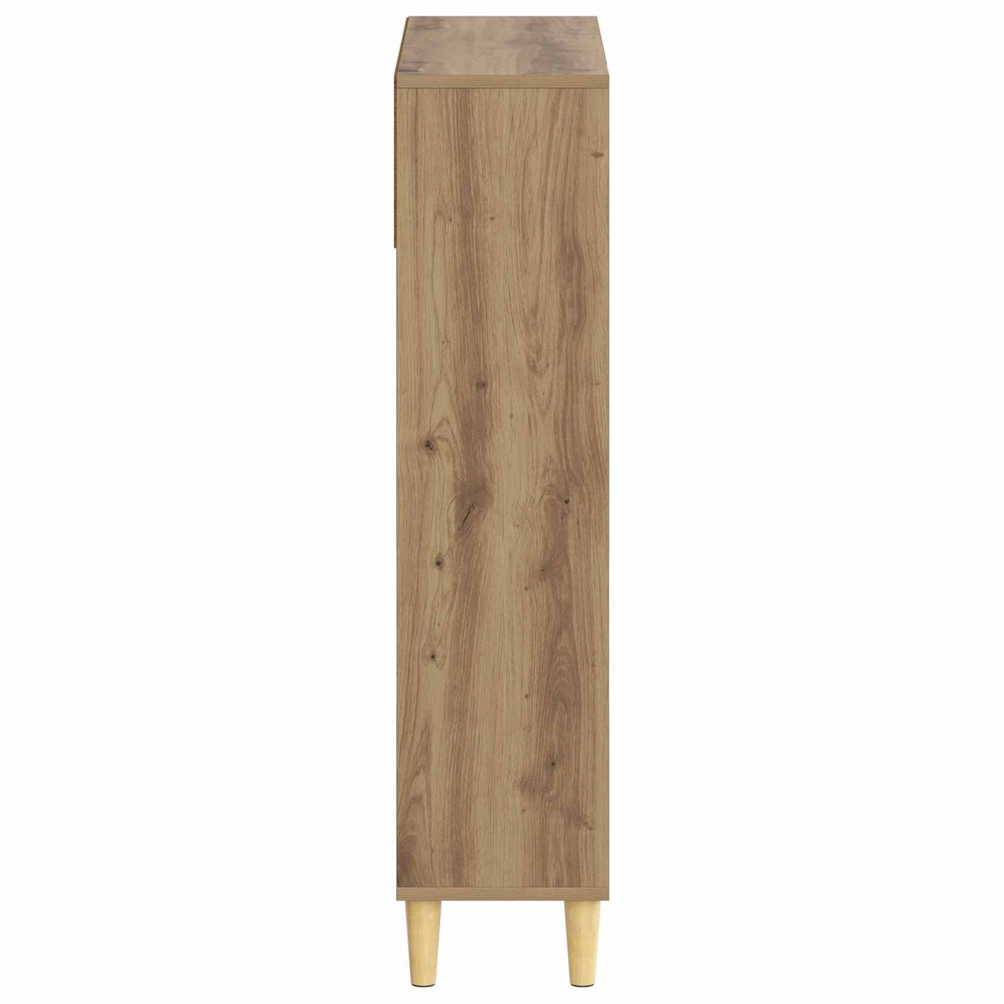 Cipőszekrény DELFT 78 x 24 x 103 cm Szerelt Fa Kézműves Tölgy