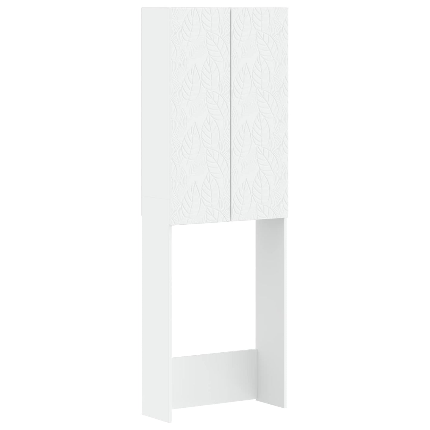 WC Szekrény DELFT Fehér 66 x 25,5 x 190 cm Szerelt Fa