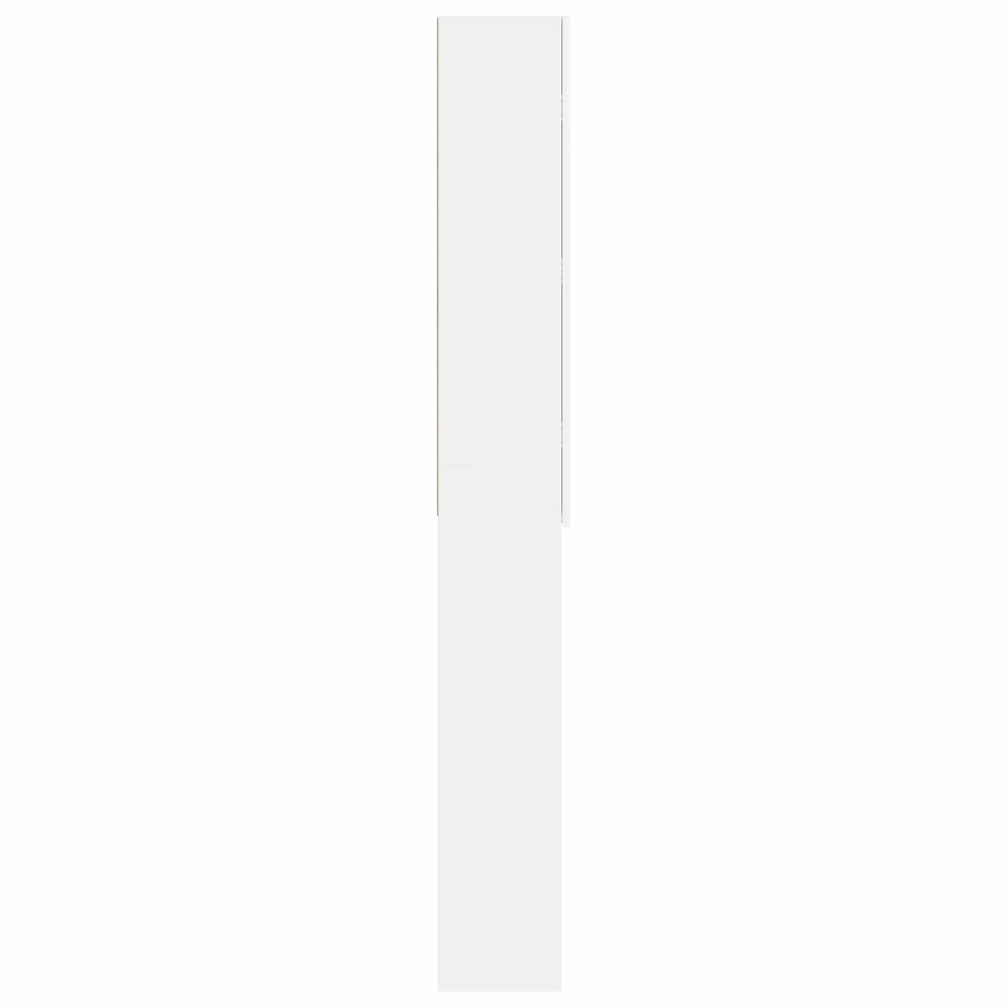 WC Szekrény DELFT Fehér 66 x 25,5 x 190 cm Szerelt Fa