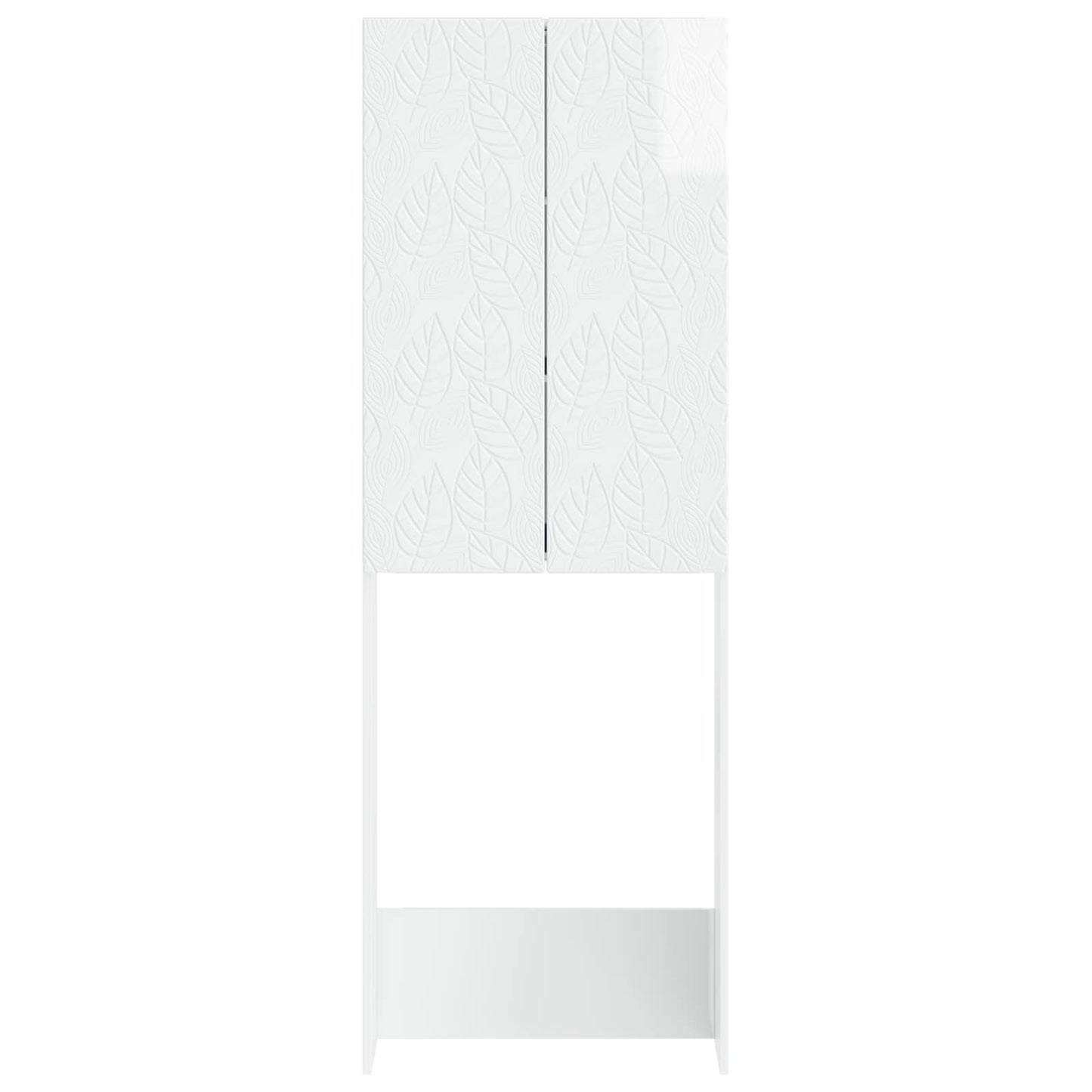 WC Szekrény DELFT Magasfényű Fehér 66 x 25,5 x 190 cm