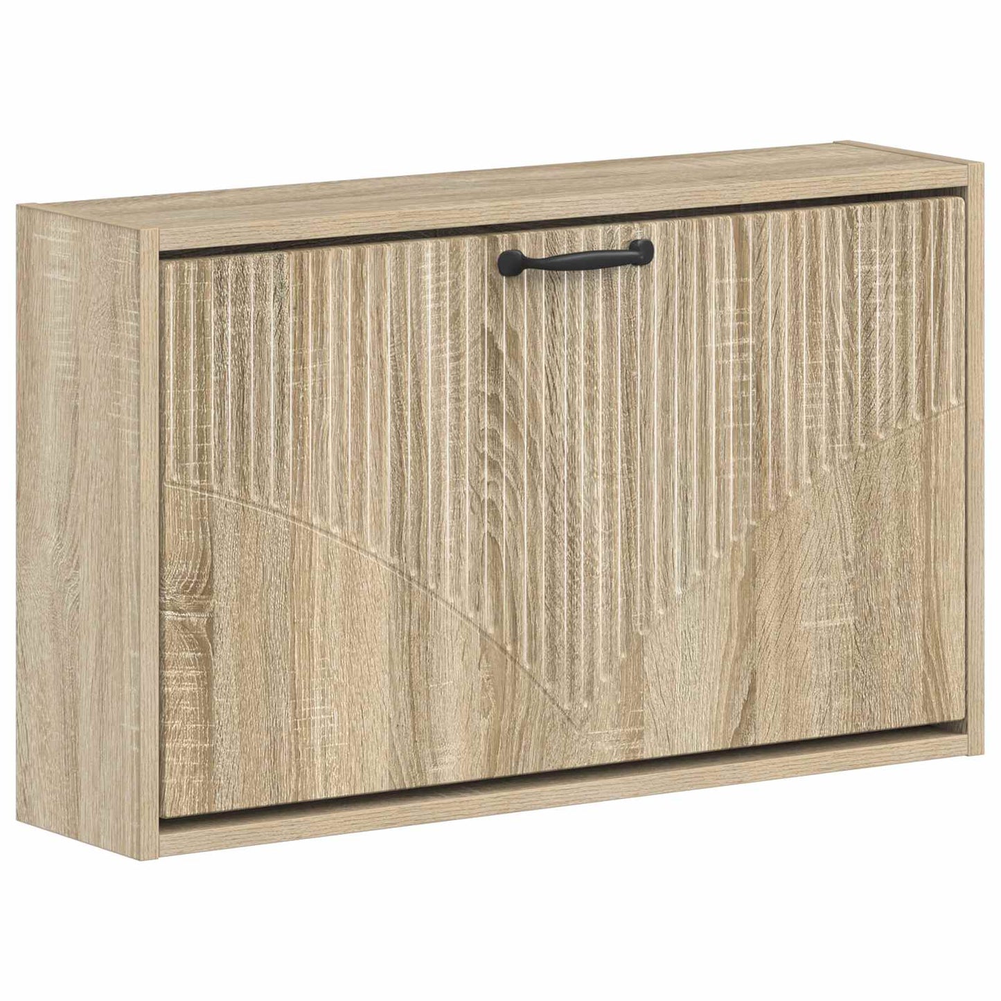 Fali Cipőtartó HOORN 71 x 17 x 43 cm Szerelt Fa Sonoma Tölgy