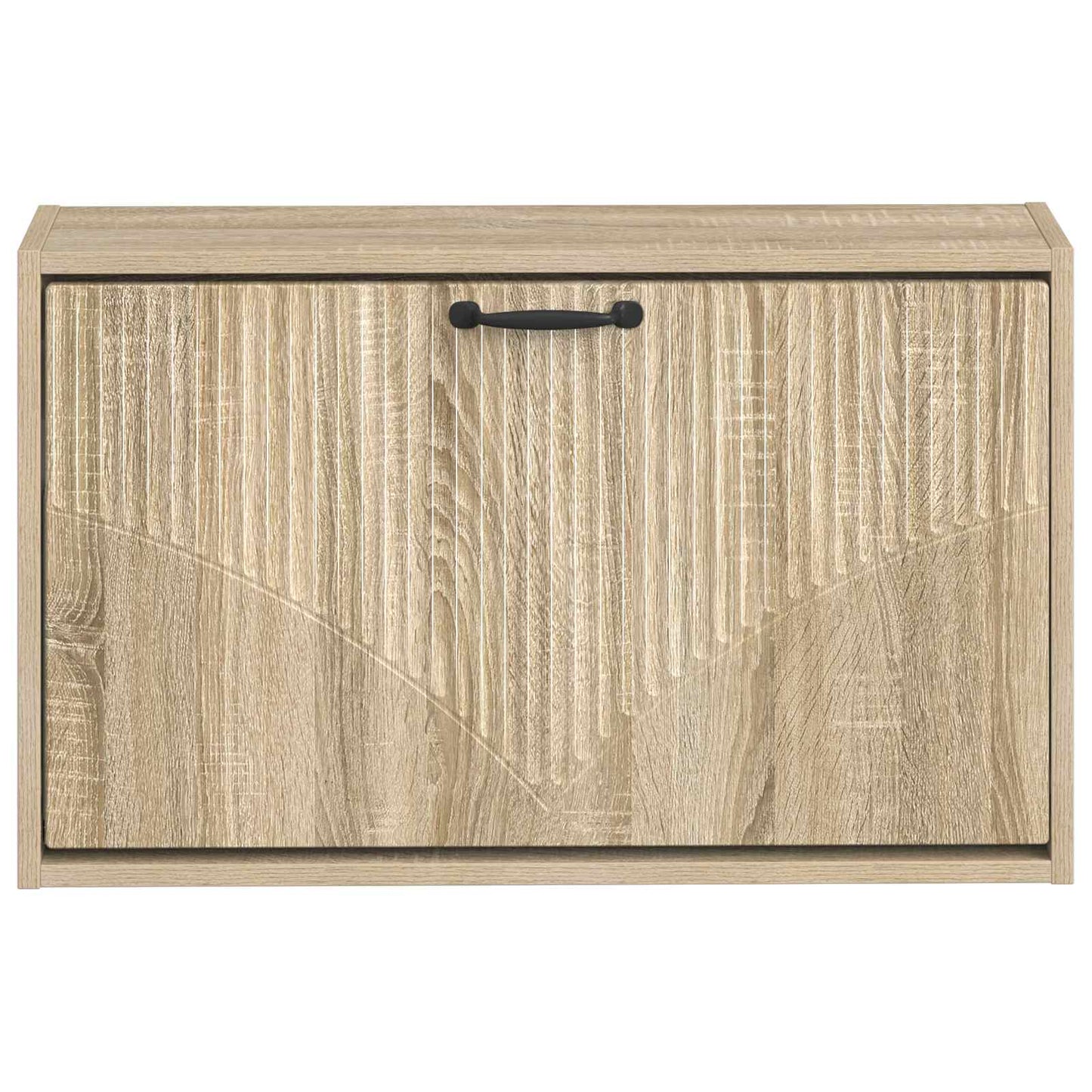 Fali Cipőtartó HOORN 71 x 17 x 43 cm Szerelt Fa Sonoma Tölgy