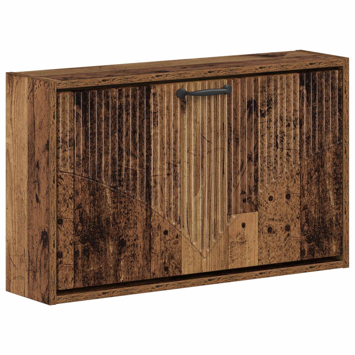 Fali Cipőtartó HOORN 71 x 17 x 43 cm Szerelt Fa Antik Fa