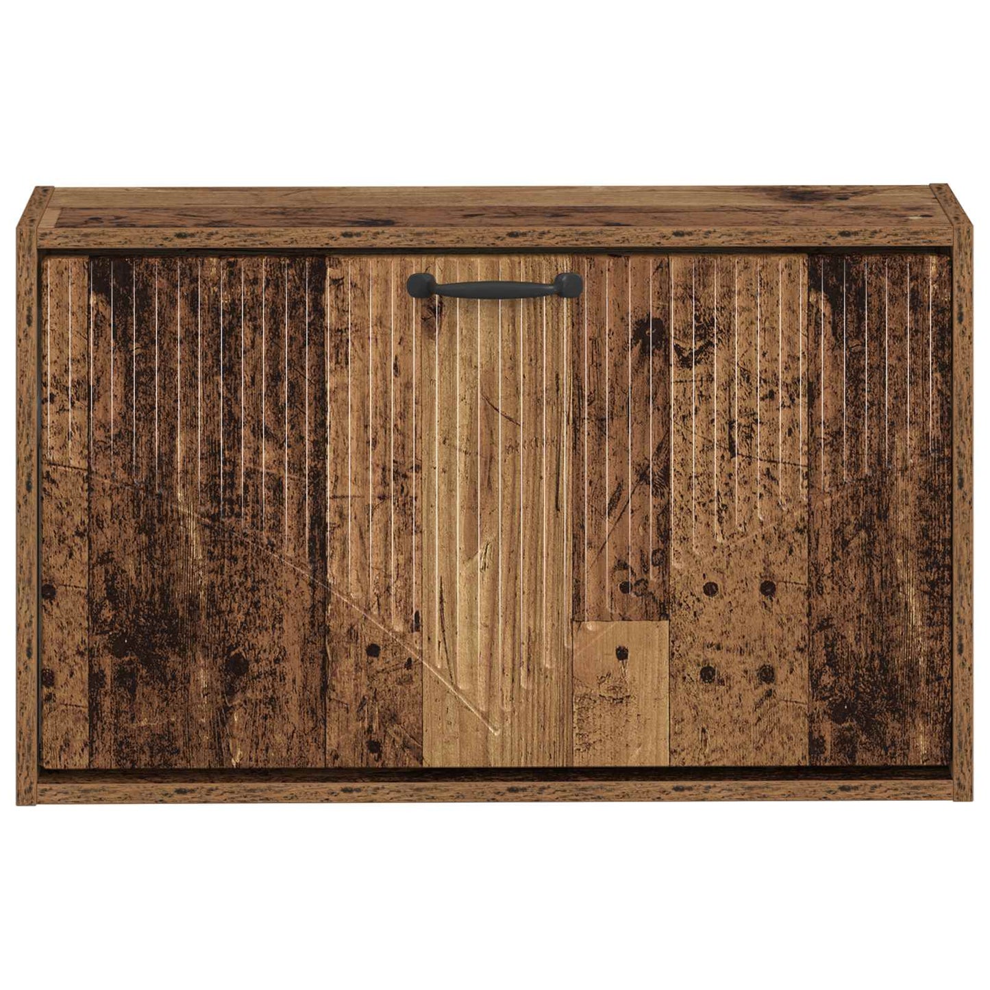 Fali Cipőtartó HOORN 71 x 17 x 43 cm Szerelt Fa Antik Fa