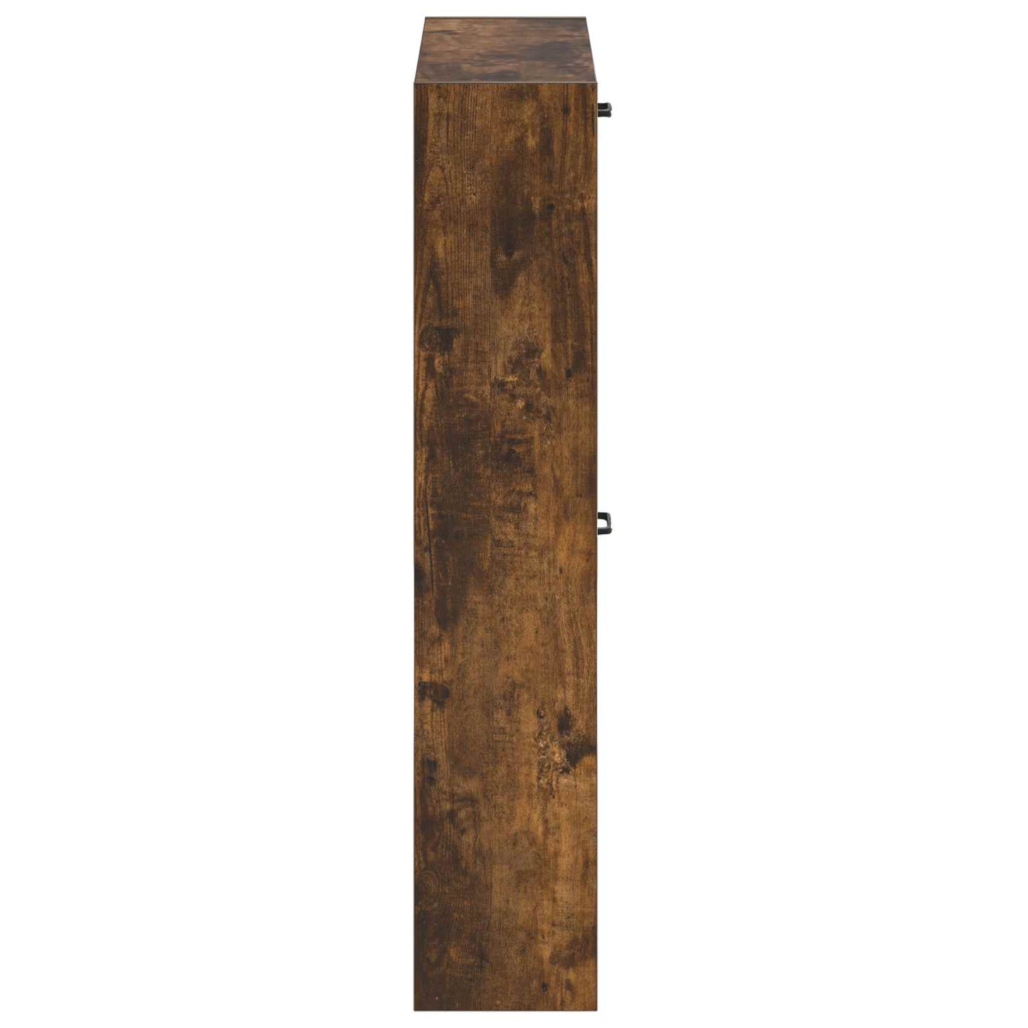 Fali Cipőtartó HOORN 71 x 17 x 86 cm Szerelt Fa Füstös Tölgy