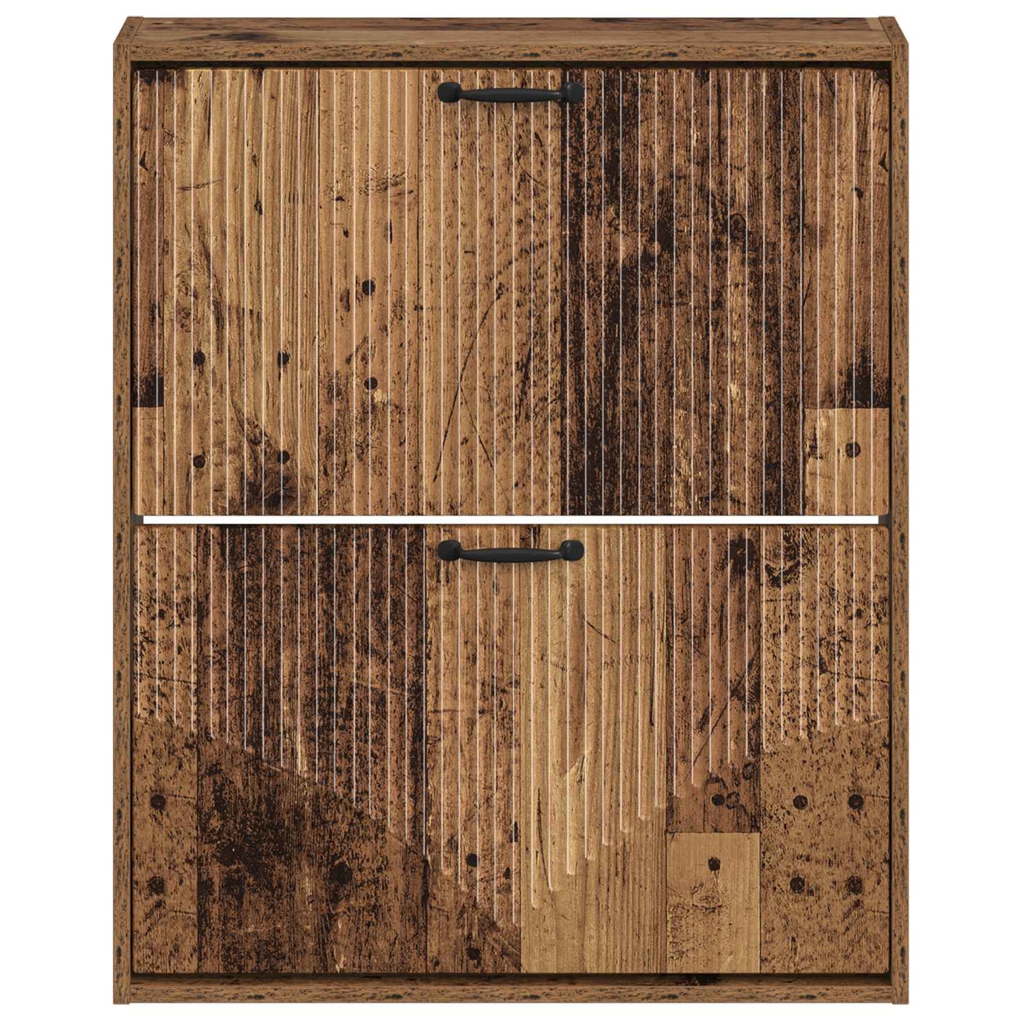Fali Cipőtartó HOORN 71 x 17 x 86 cm Szerelt Fa Antik Fa