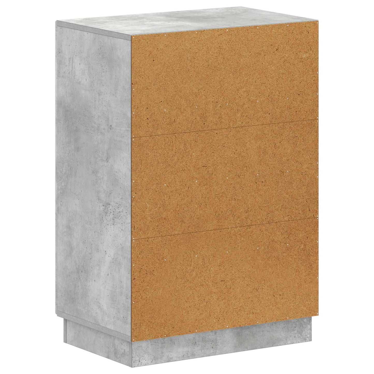 Cipőszekrény HOORN 59,5 x 39,5 x 87 cm Szerelt Fa Betonszürke