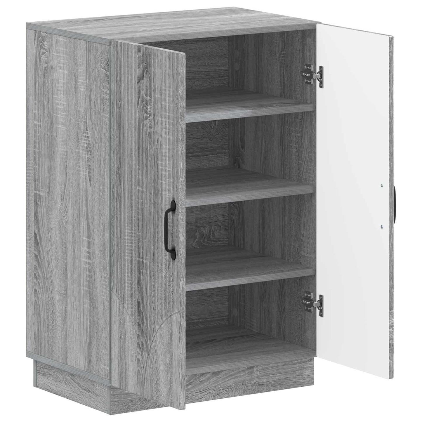 Cipőszekrény HOORN 59,5 x 39,5 x 87 cm Szerelt Fa Szürke Sonoma