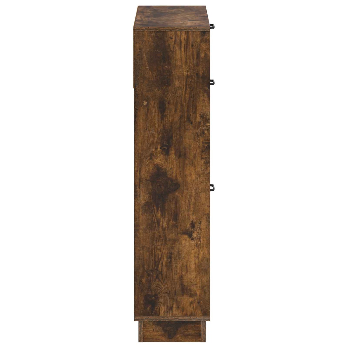 Cipőszekrény HOORN 78 x 24 x 100 cm Szerelt Fa Füstös Tölgy