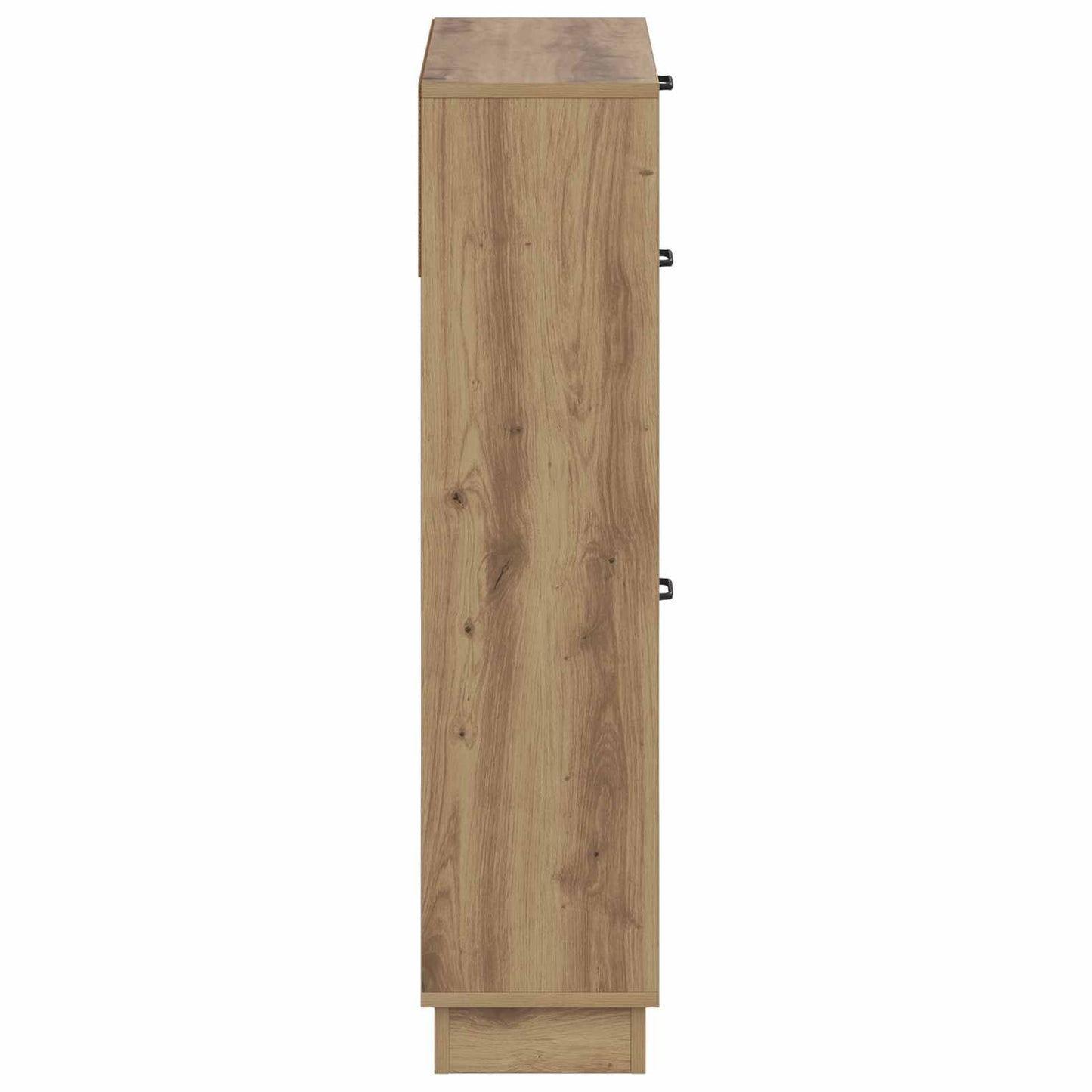 Cipőszekrény HOORN 78 x 24 x 100 cm Szerelt Fa Kézműves Tölgy