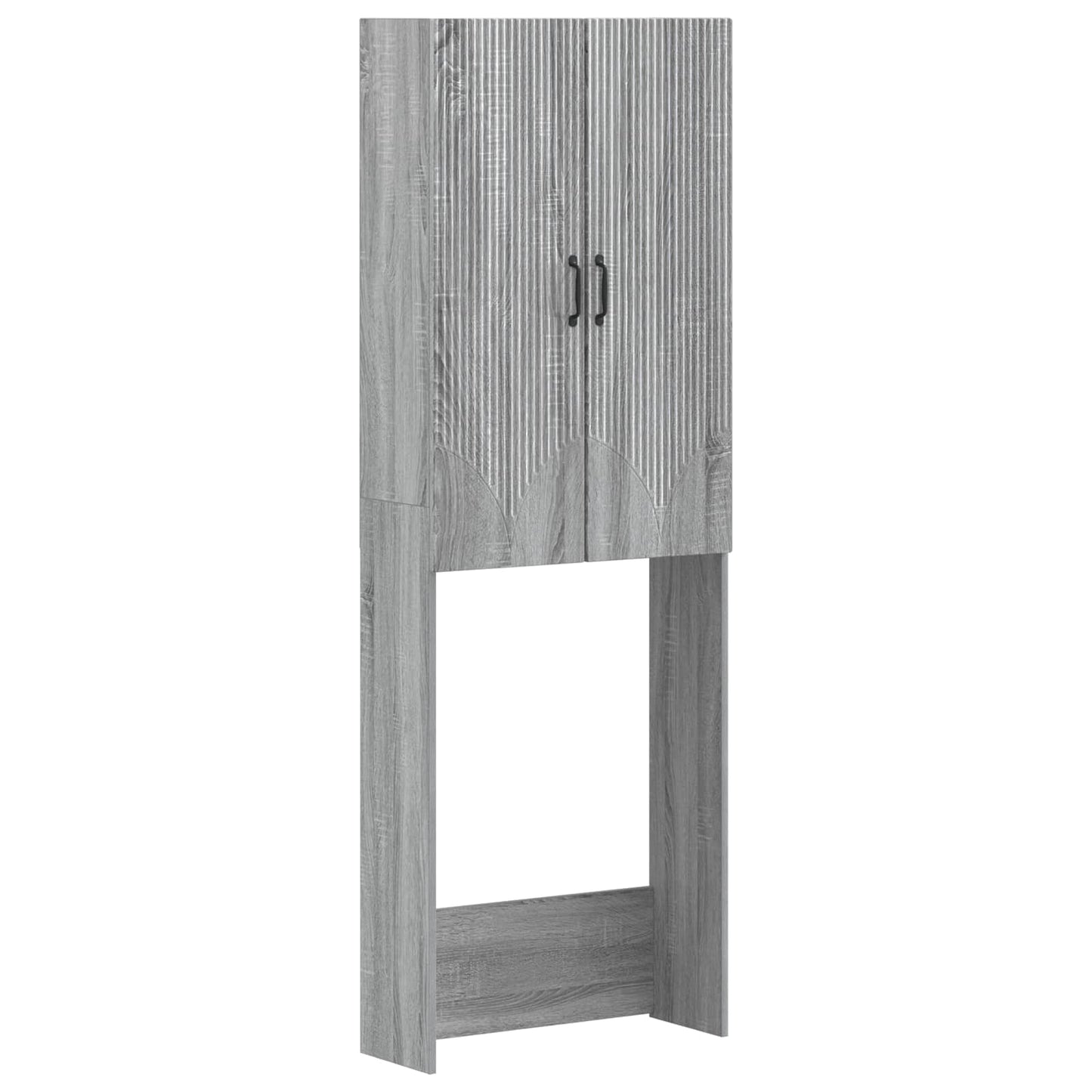 WC Szekrény HOORN Szürke Sonoma 66 x 25,5 x 190 cm Szerelt Fa