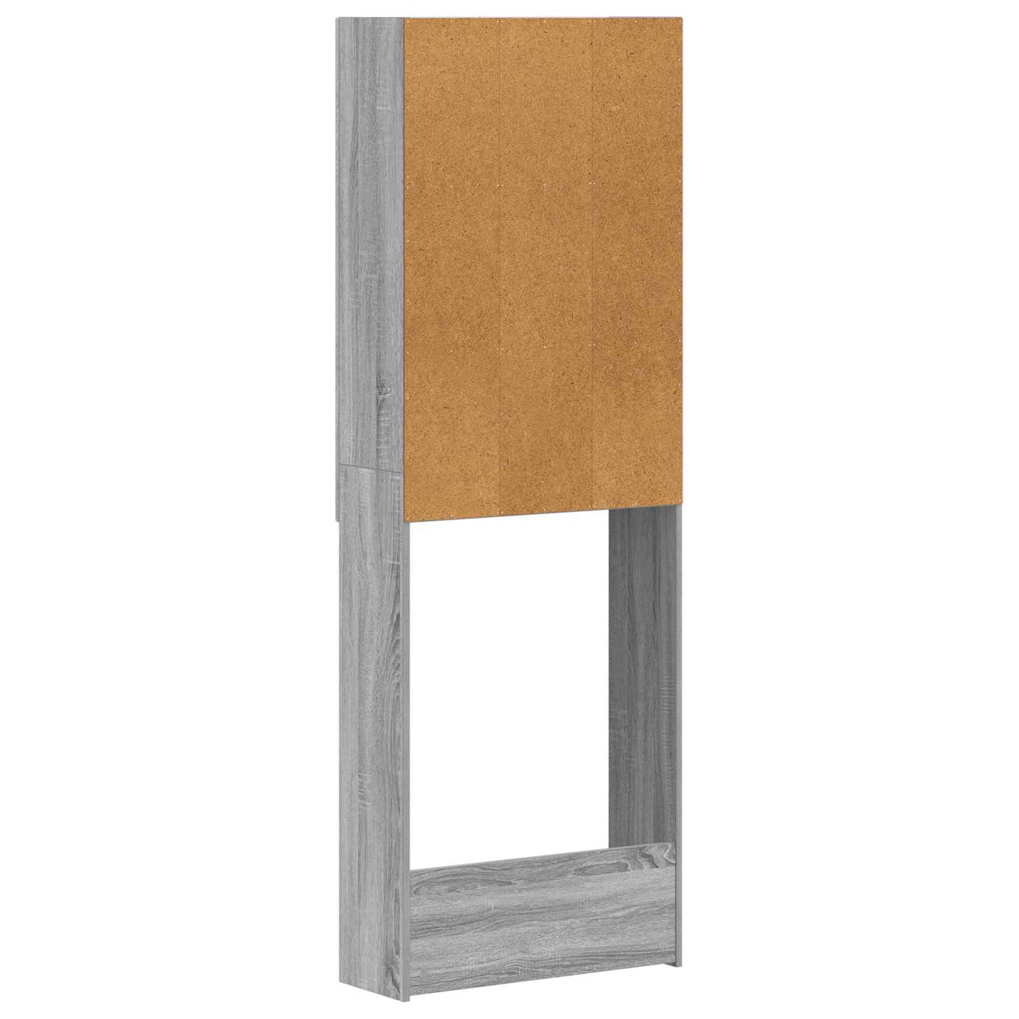 WC Szekrény HOORN Szürke Sonoma 66 x 25,5 x 190 cm Szerelt Fa