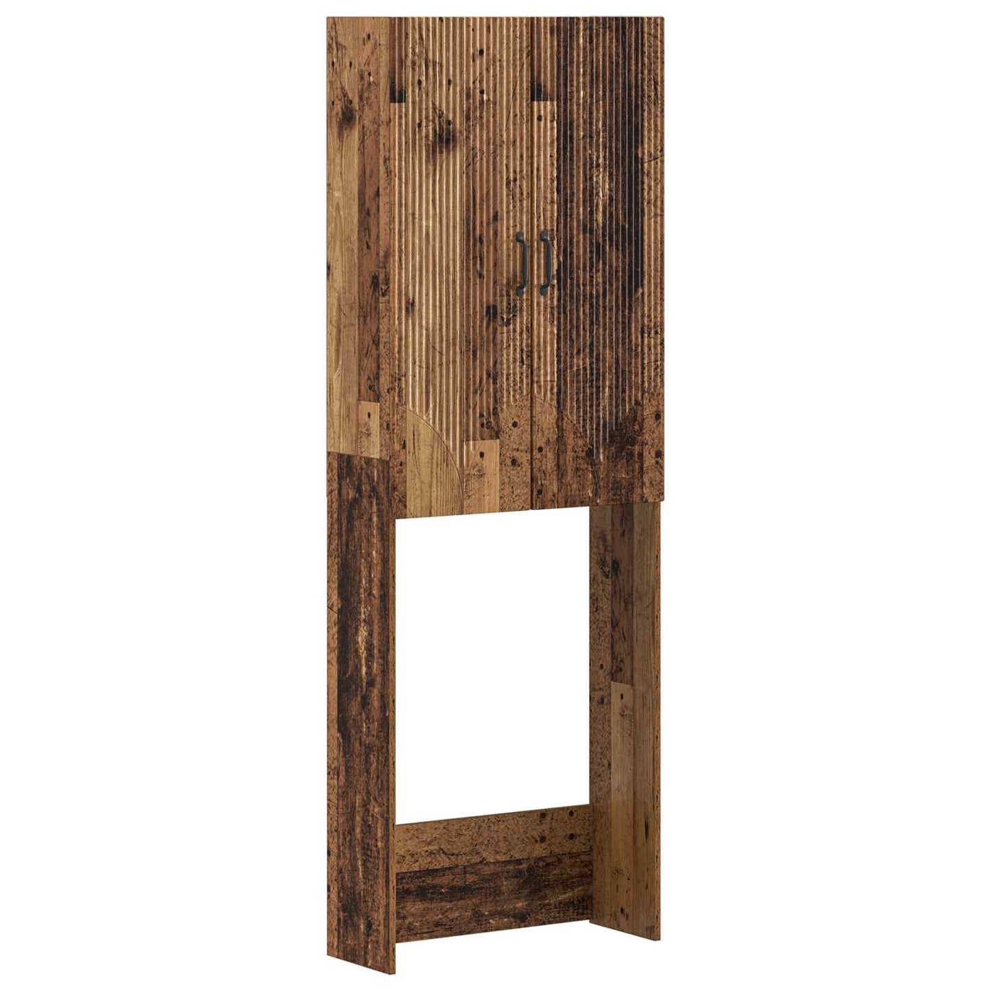 WC Szekrény HOORN Antik Fa 66 x 25,5 x 190 cm Szerelt Fa