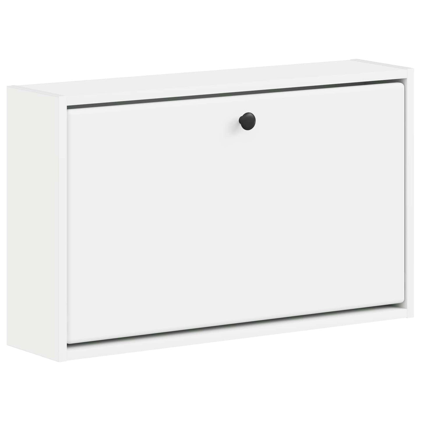 Fali Cipőtartó BREDA 71 x 17 x 43 cm Szerelt Fa Fehér