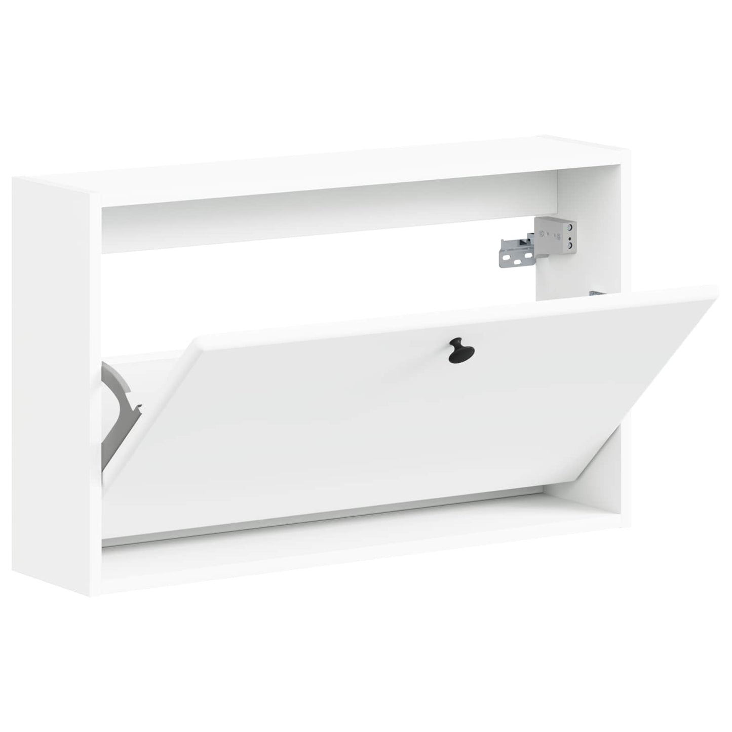 Fali Cipőtartó BREDA 71 x 17 x 43 cm Szerelt Fa Fehér