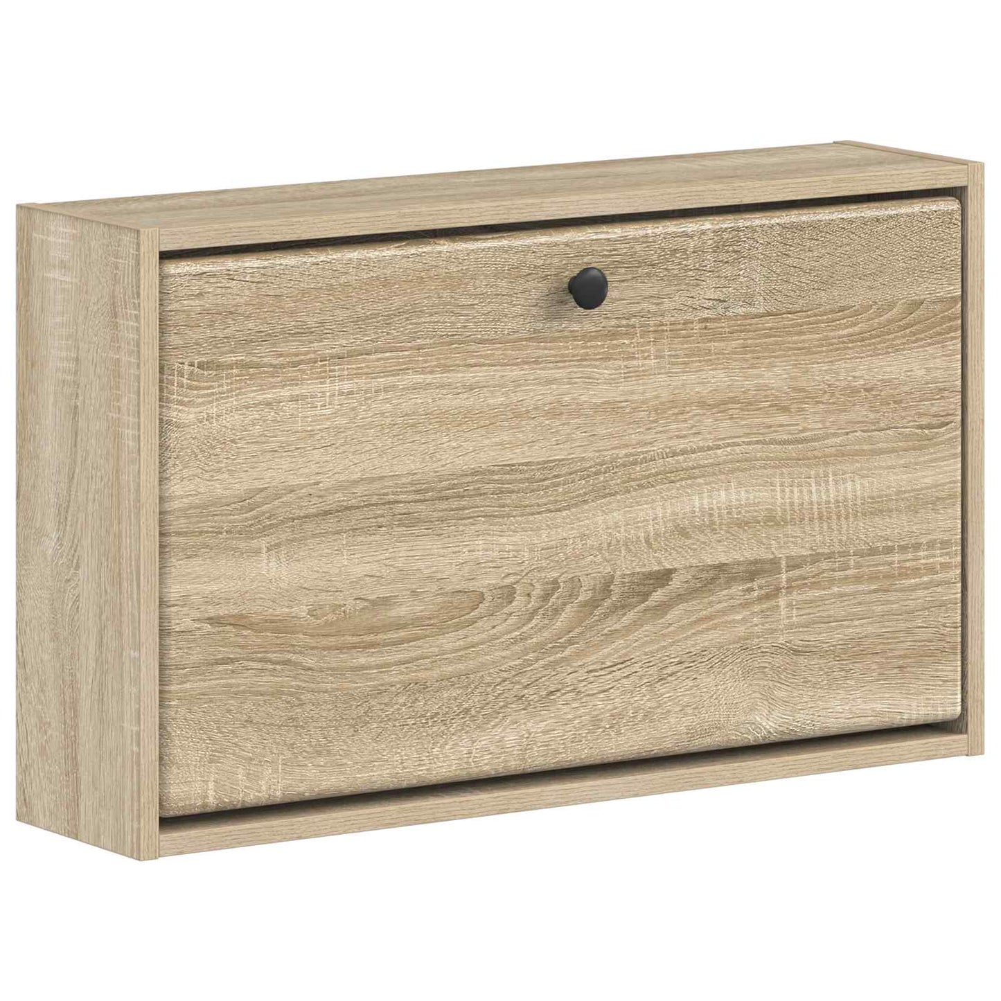 Fali Cipőtartó BREDA 71 x 17 x 43 cm Szerelt Fa Sonoma Tölgy