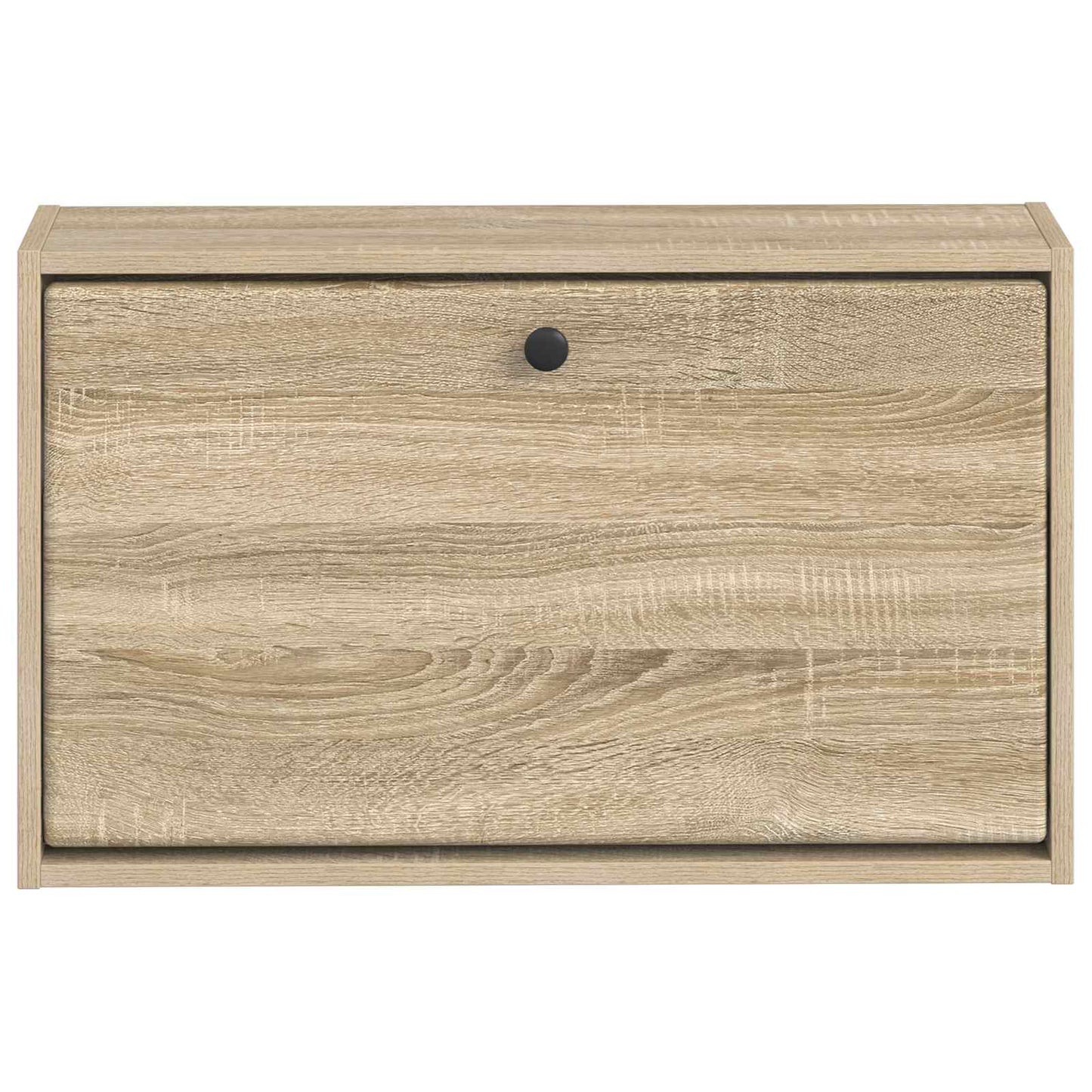 Fali Cipőtartó BREDA 71 x 17 x 43 cm Szerelt Fa Sonoma Tölgy