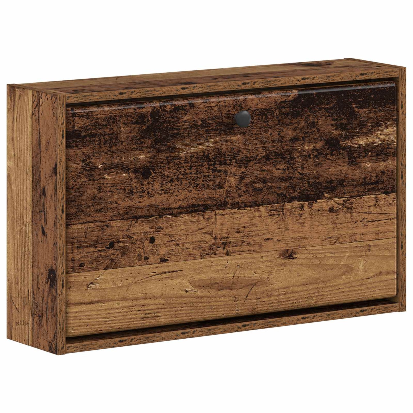 Fali Cipőtartó BREDA 71 x 17 x 43 cm Szerelt Fa Antik Fa