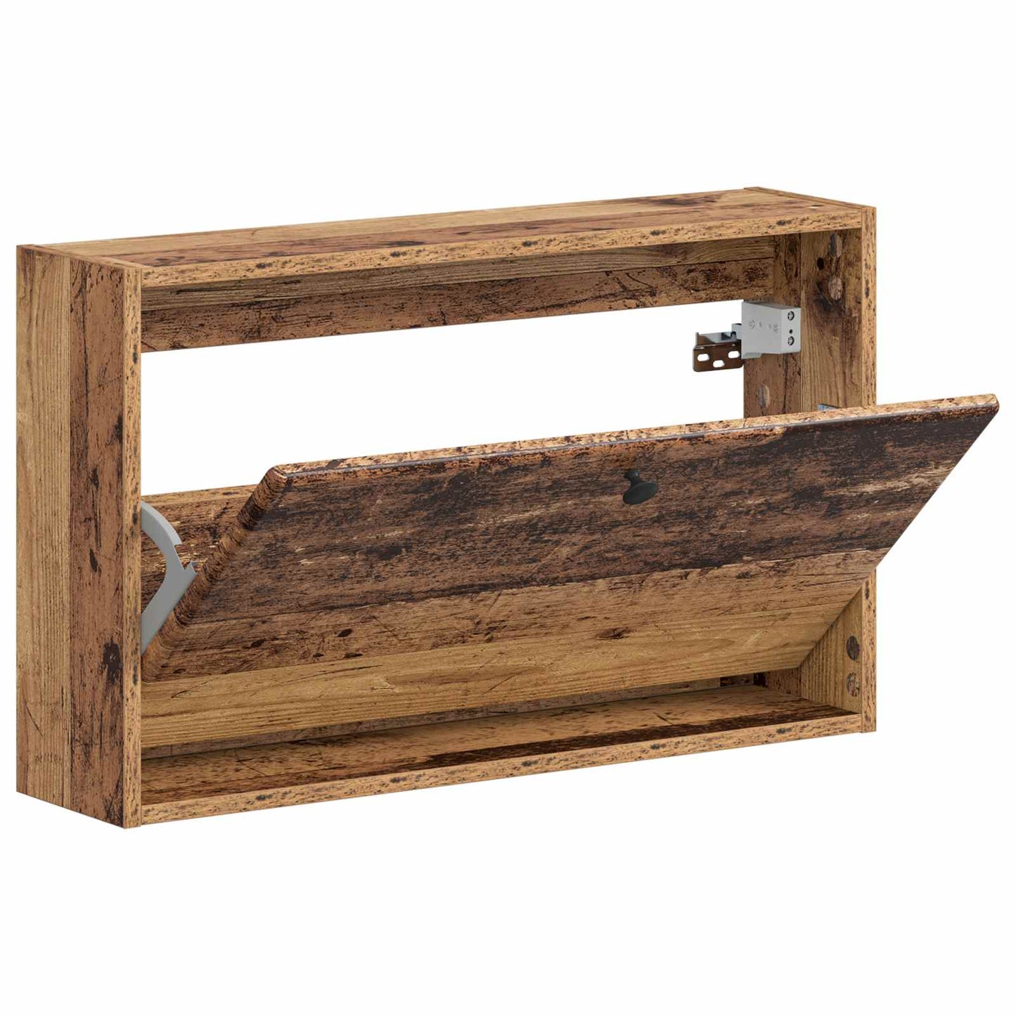 Fali Cipőtartó BREDA 71 x 17 x 43 cm Szerelt Fa Antik Fa