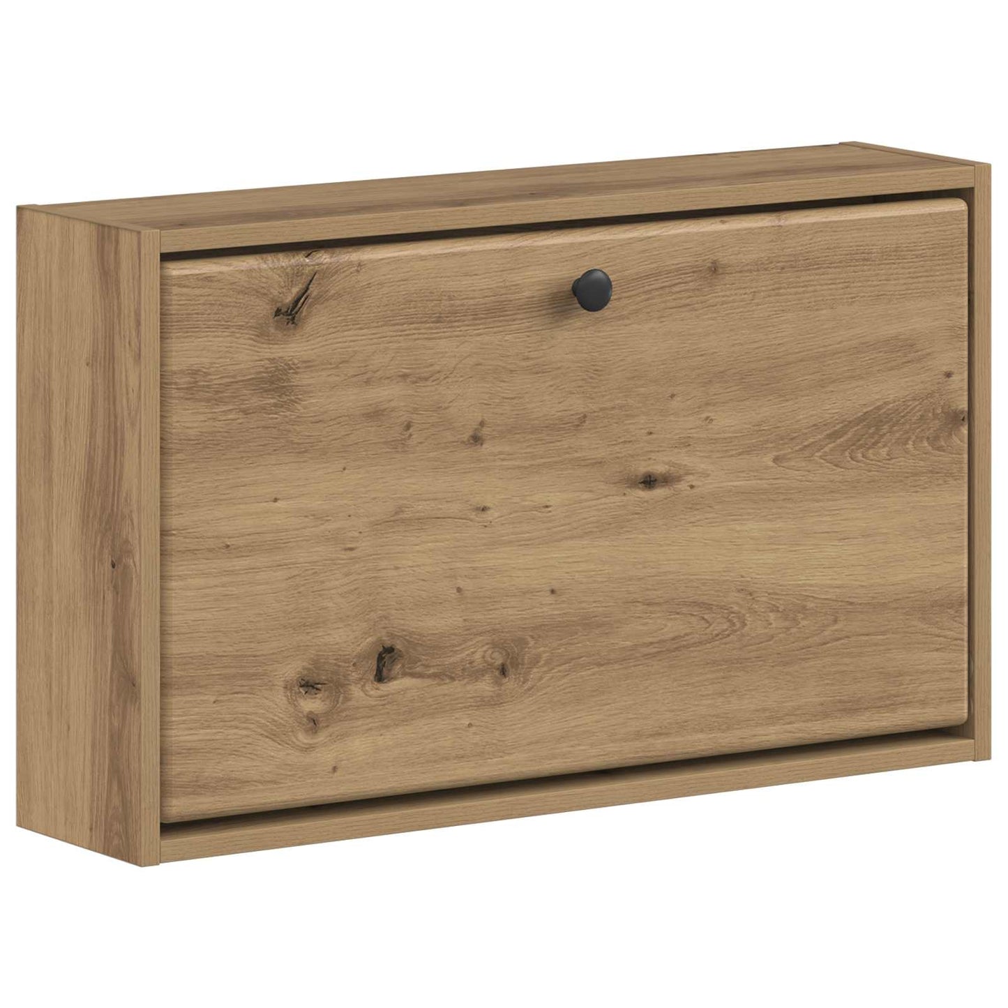 Fali Cipőtartó BREDA 71 x 17 x 43 cm Szerelt Fa Kézműves Tölgy