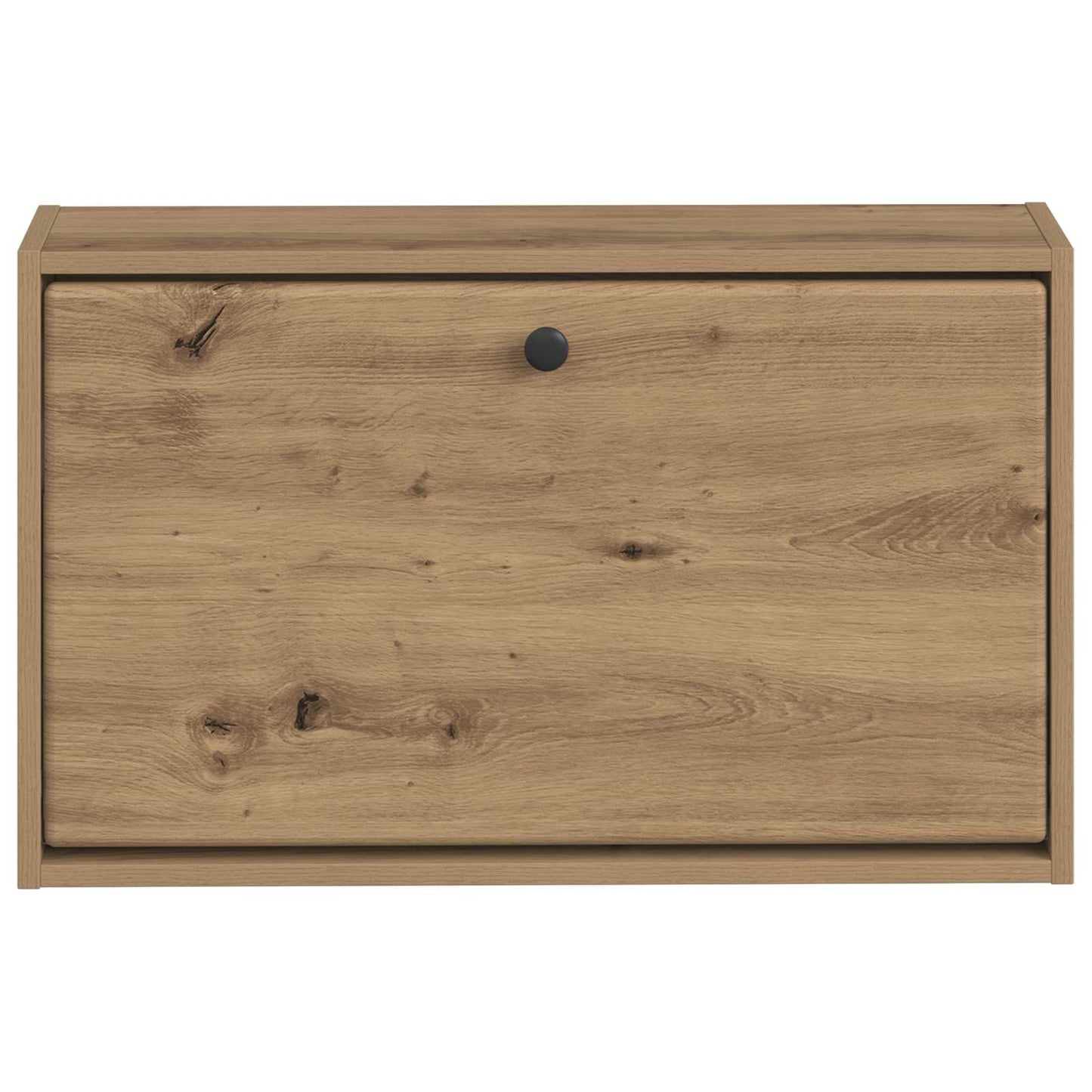 Fali Cipőtartó BREDA 71 x 17 x 43 cm Szerelt Fa Kézműves Tölgy