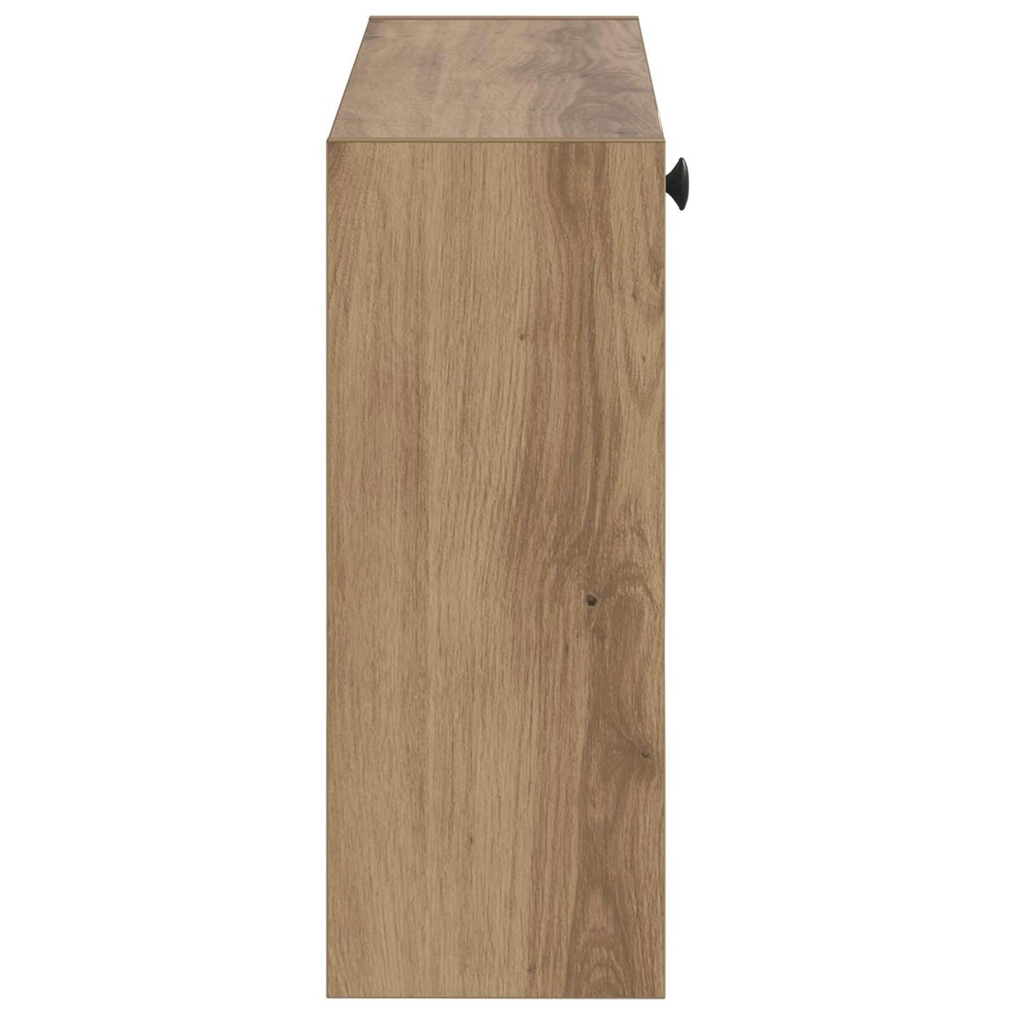 Fali Cipőtartó BREDA 71 x 17 x 43 cm Szerelt Fa Kézműves Tölgy