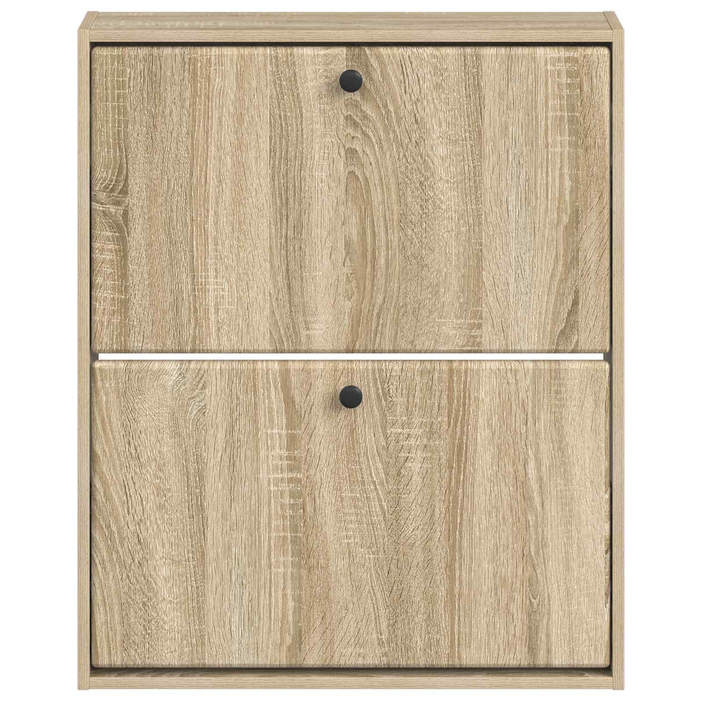Fali Cipőtartó BREDA 71 x 17 x 86 cm Szerelt Fa Sonoma Tölgy