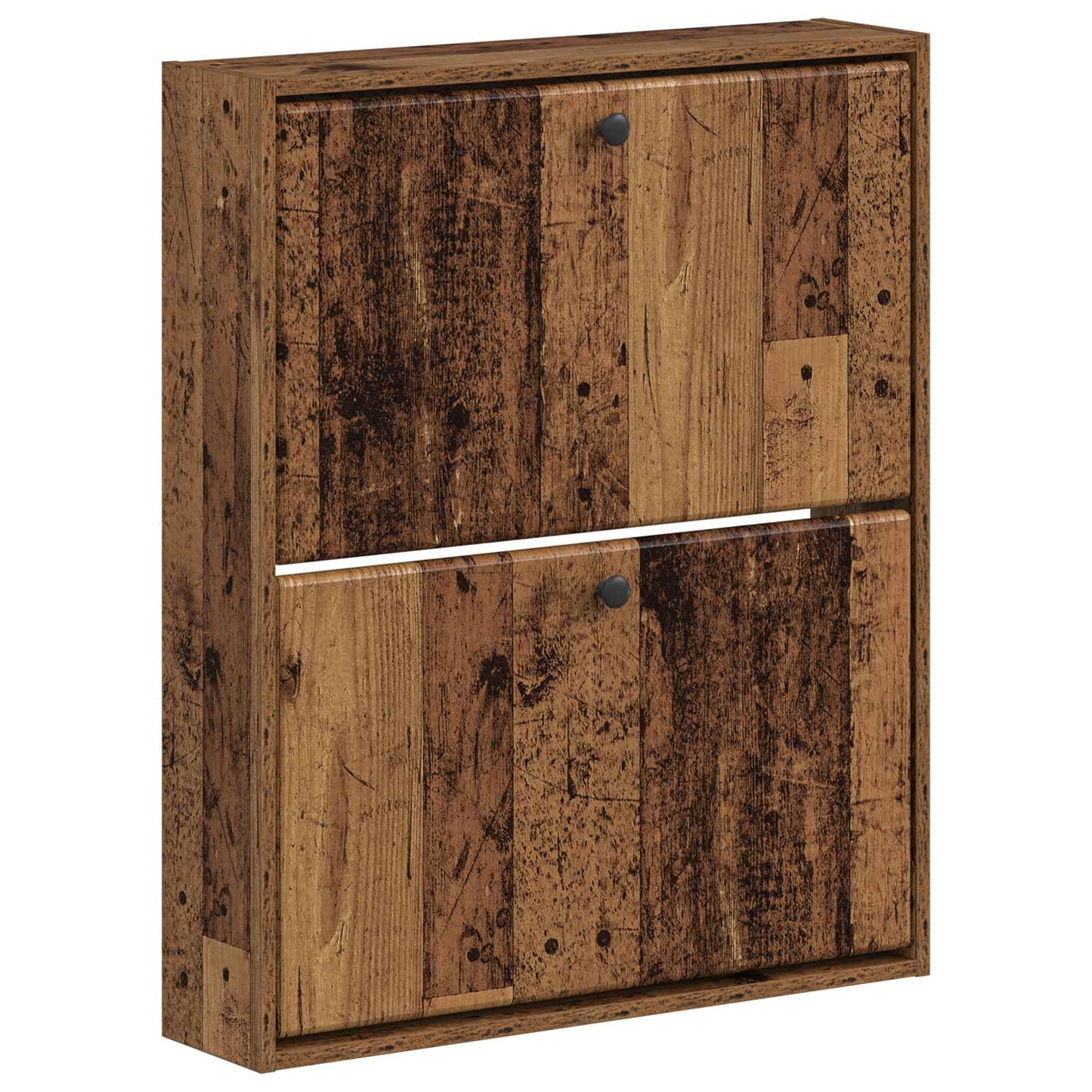Fali Cipőtartó BREDA 71 x 17 x 86 cm Szerelt Fa Antik Fa