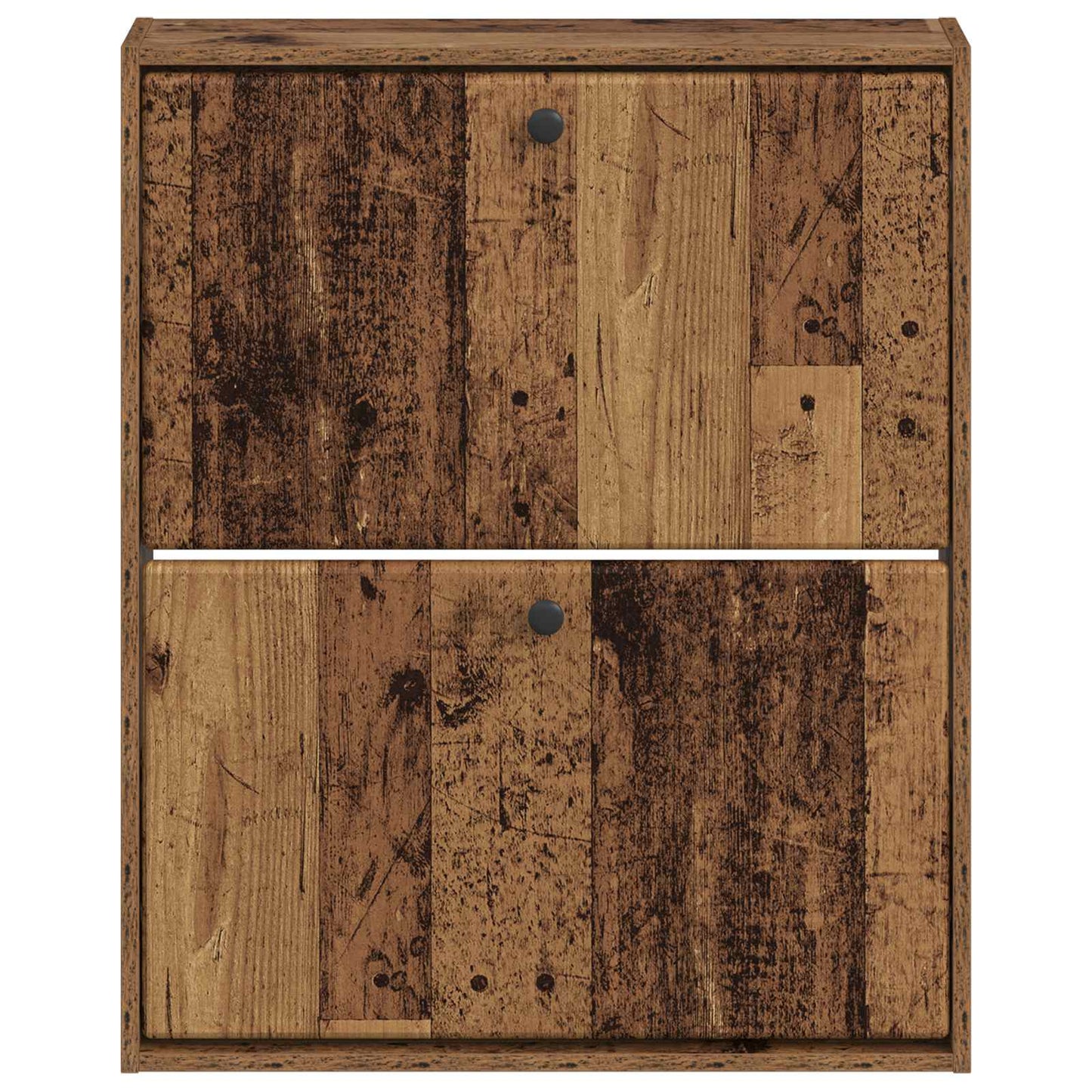 Fali Cipőtartó BREDA 71 x 17 x 86 cm Szerelt Fa Antik Fa