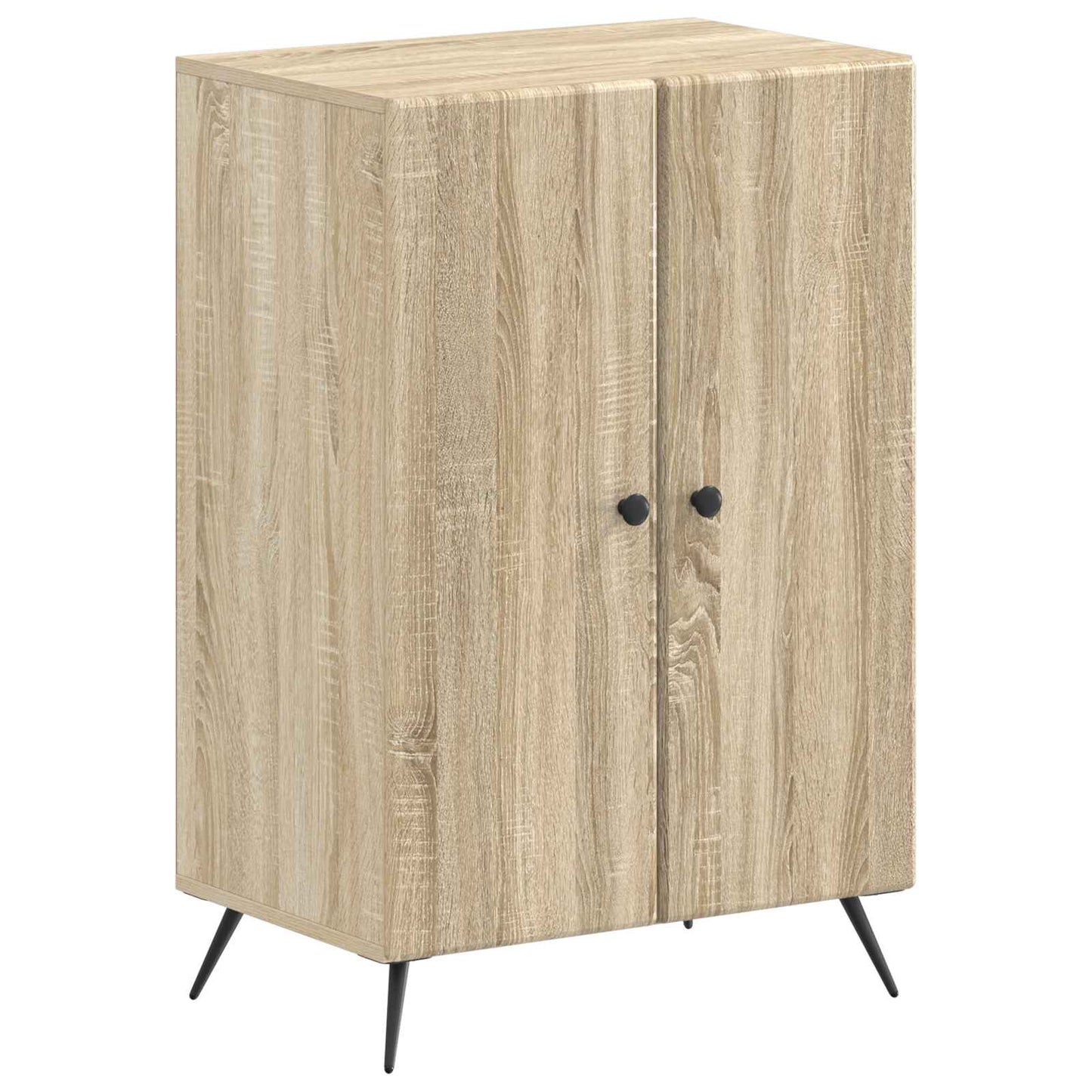 Cipőszekrény BREDA 59,5 x 39,5 x 90 cm Szerelt Fa Sonoma Tölgy