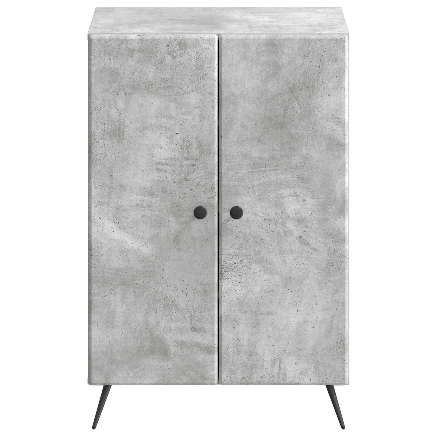 Cipőszekrény BREDA 59,5 x 39,5 x 90 cm Szerelt Fa Betonszürke