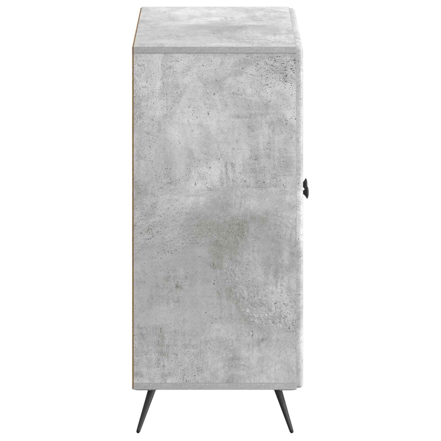 Cipőszekrény BREDA 59,5 x 39,5 x 90 cm Szerelt Fa Betonszürke