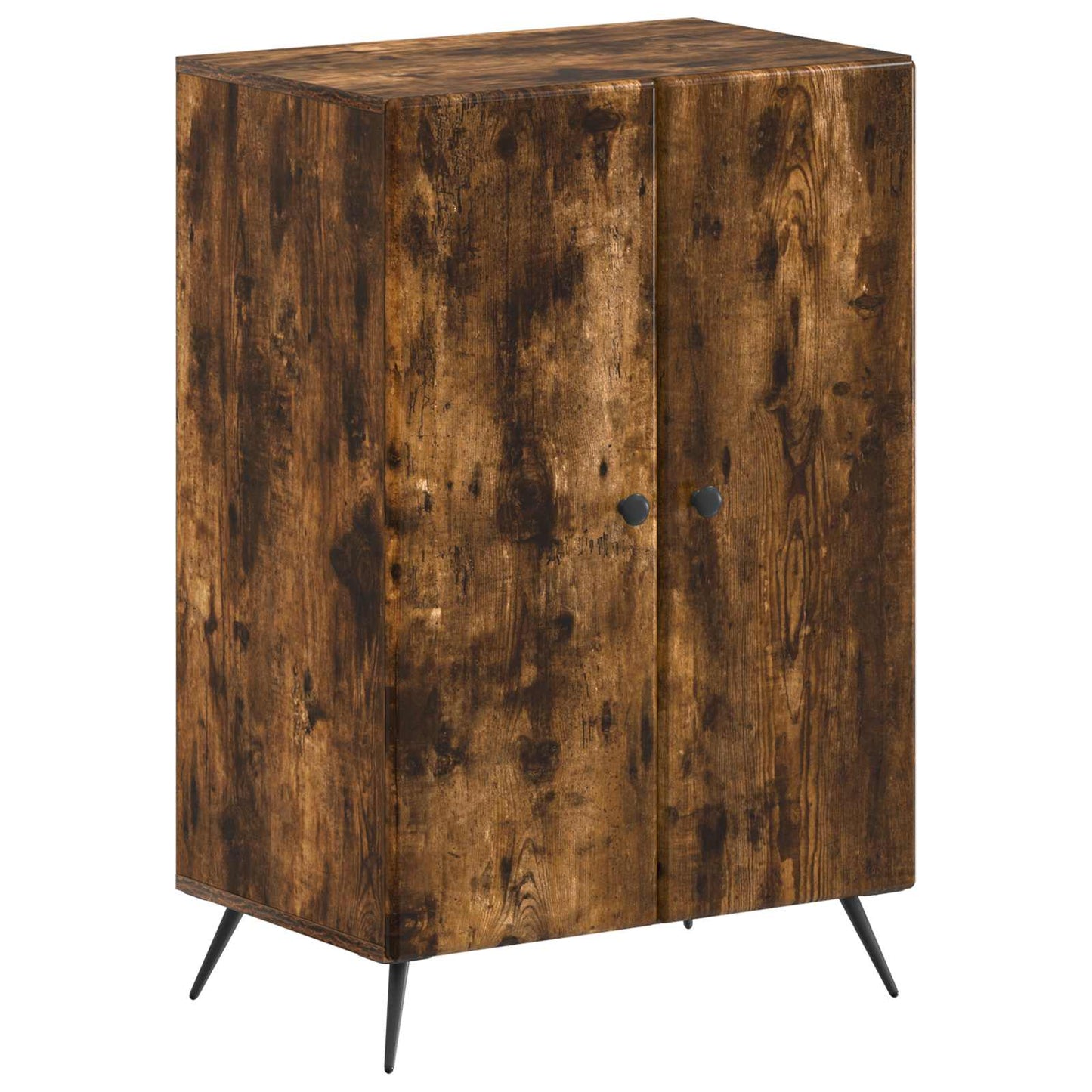 Cipőszekrény BREDA 59,5 x 39,5 x 90 cm Szerelt Fa Füstös Tölgy