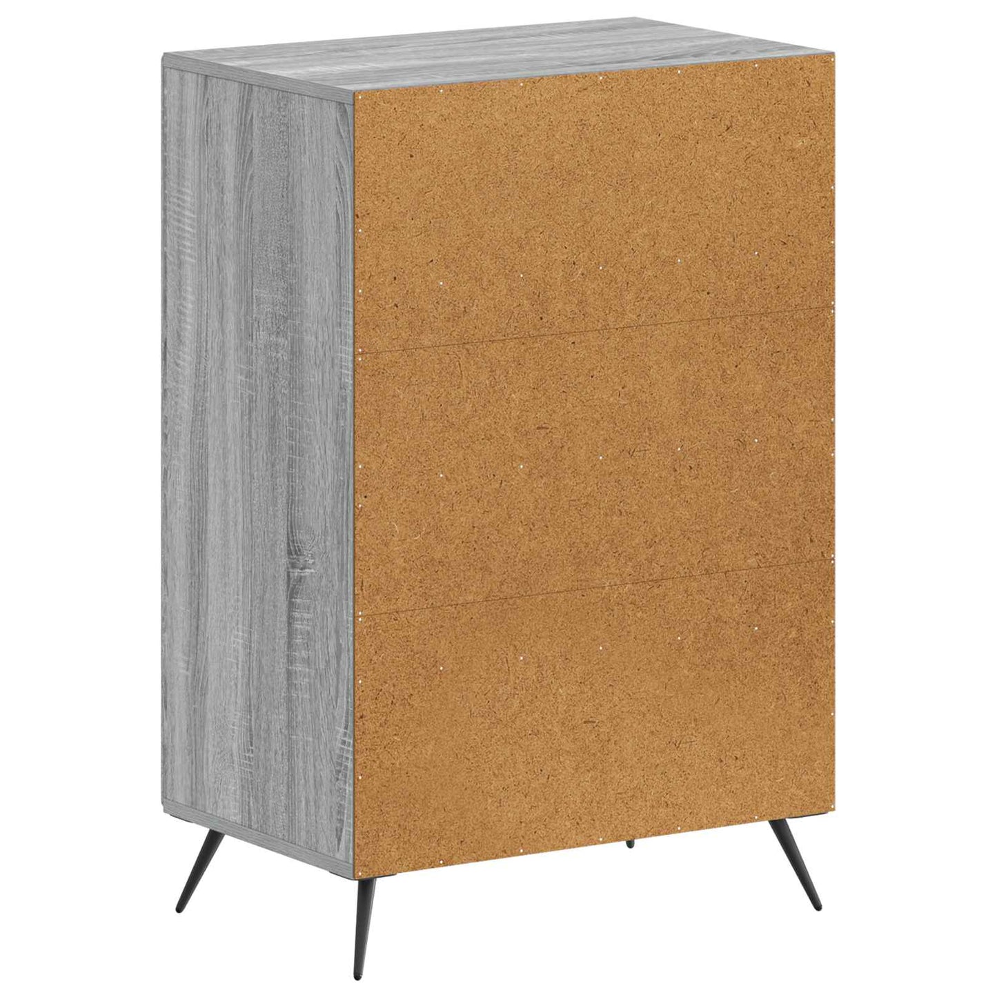 Cipőszekrény BREDA 59,5 x 39,5 x 90 cm Szerelt Fa Szürke Sonoma