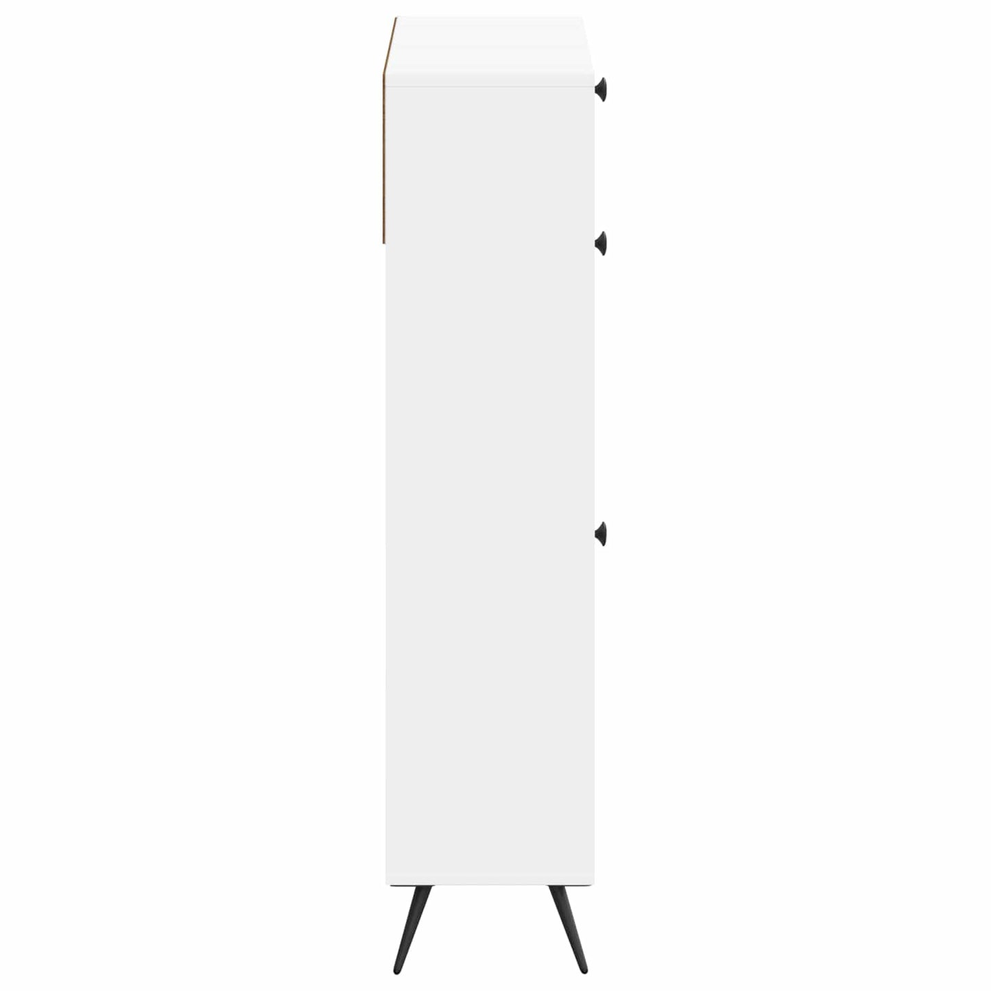 Cipőszekrény BREDA 78 x 24 x 103 cm Szerelt Fa Fehér