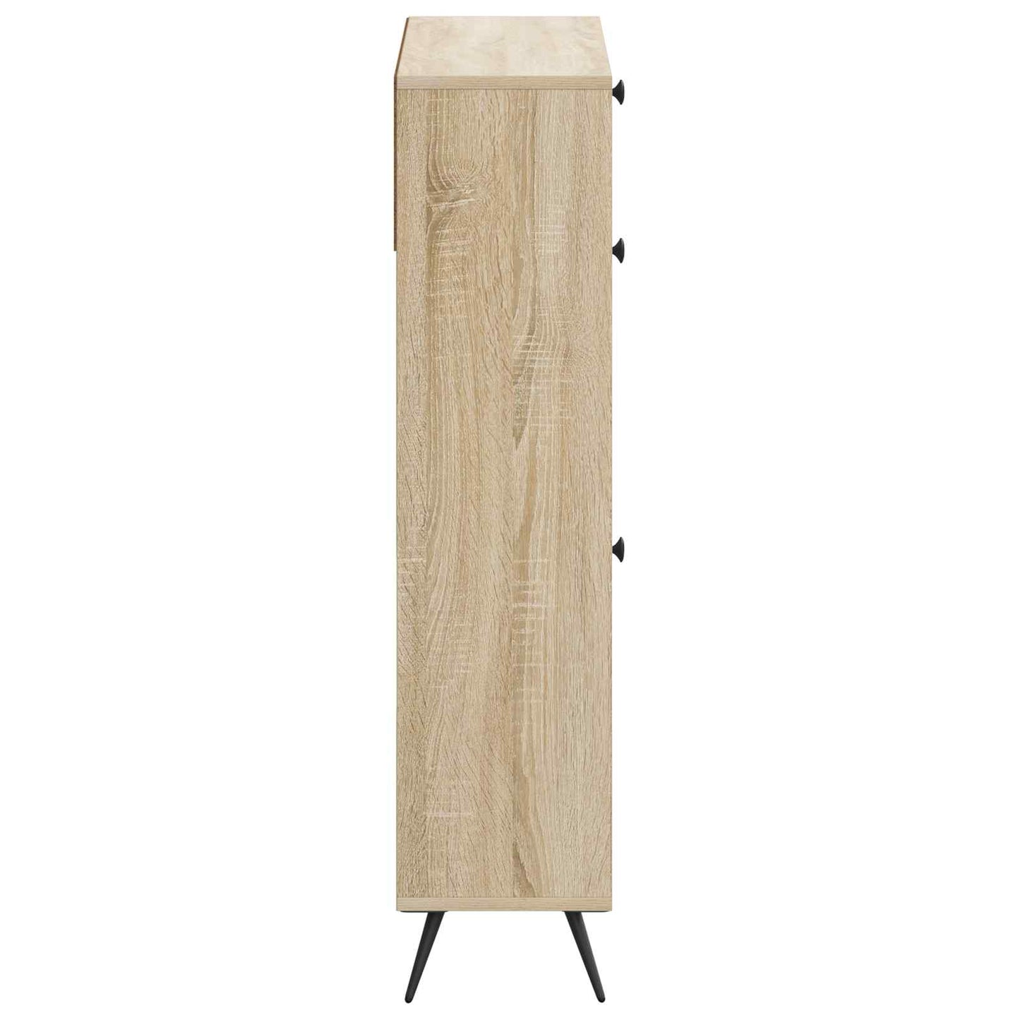 Cipőszekrény BREDA 78 x 24 x 103 cm Szerelt Fa Sonoma Tölgy