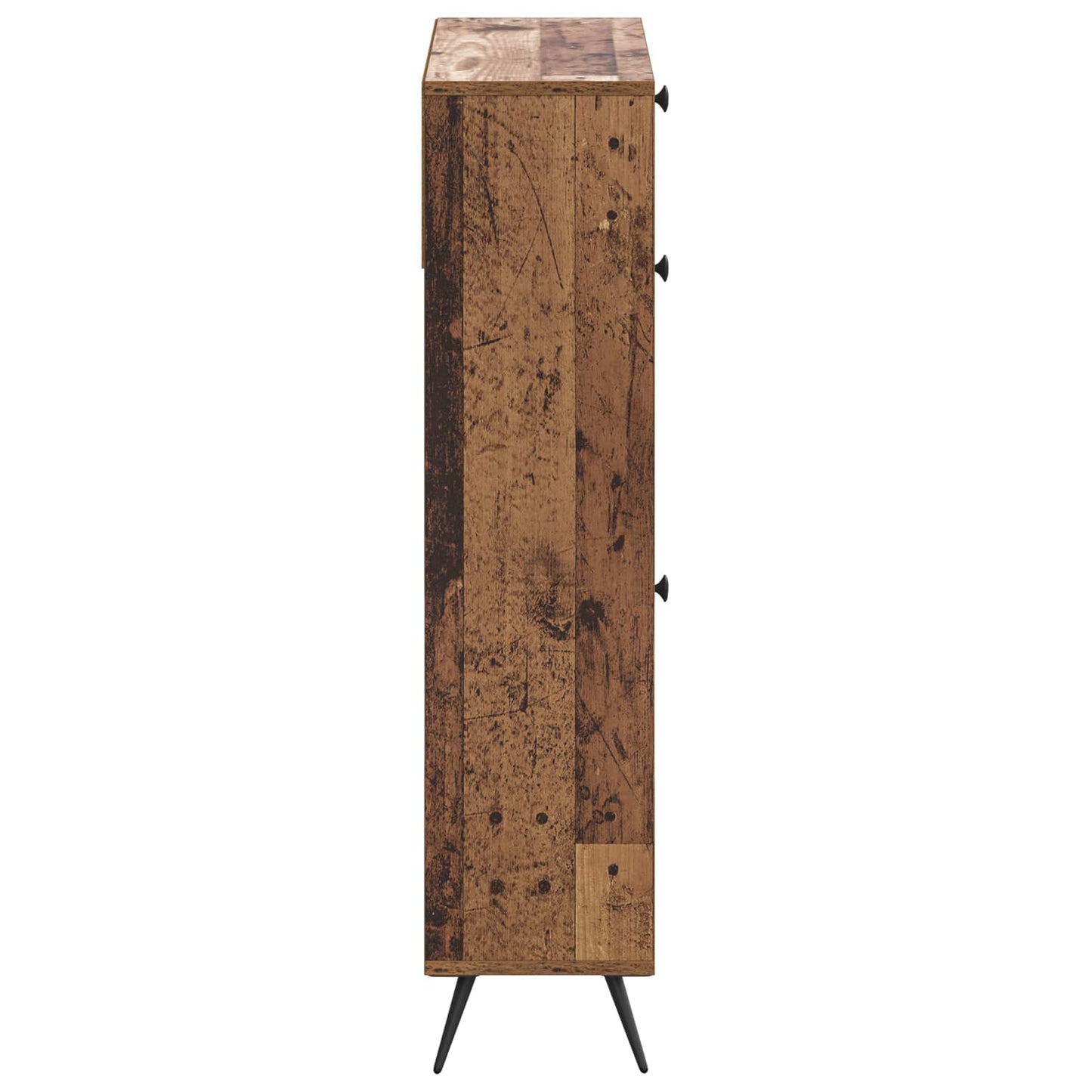 Cipőszekrény BREDA 78 x 24 x 103 cm Szerelt Fa Antik Fa