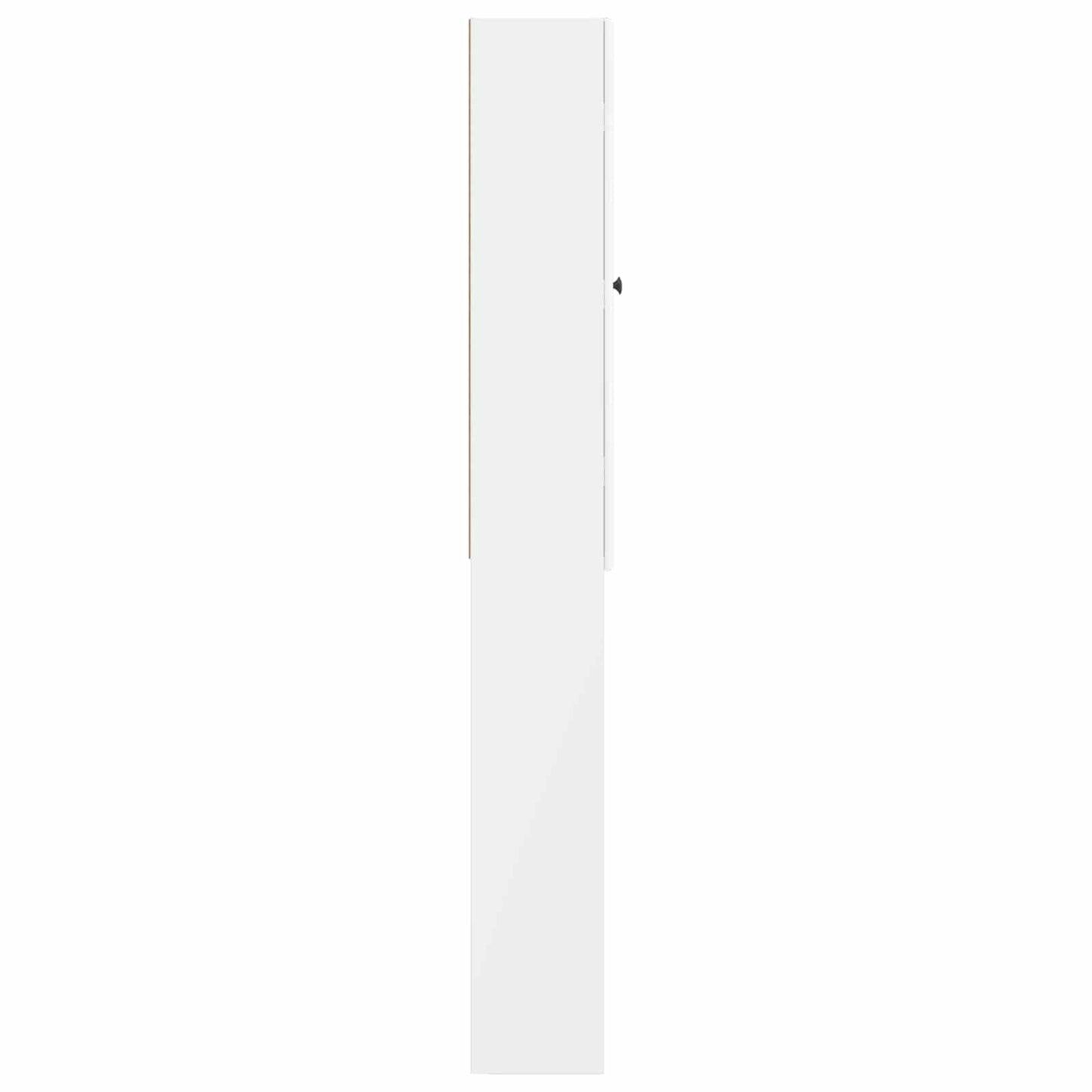 WC Szekrény BREDA Magasfényű Fehér 66 x 25,5 x 190 cm