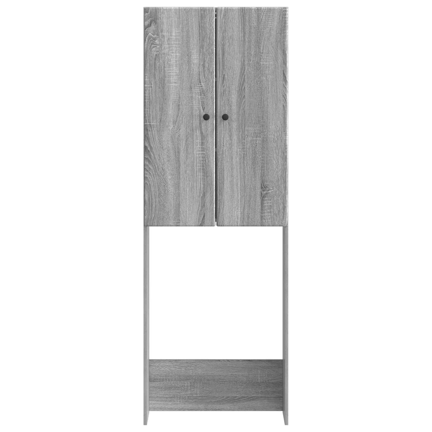 WC Szekrény BREDA Szürke Sonoma 66 x 25,5 x 190 cm Szerelt Fa