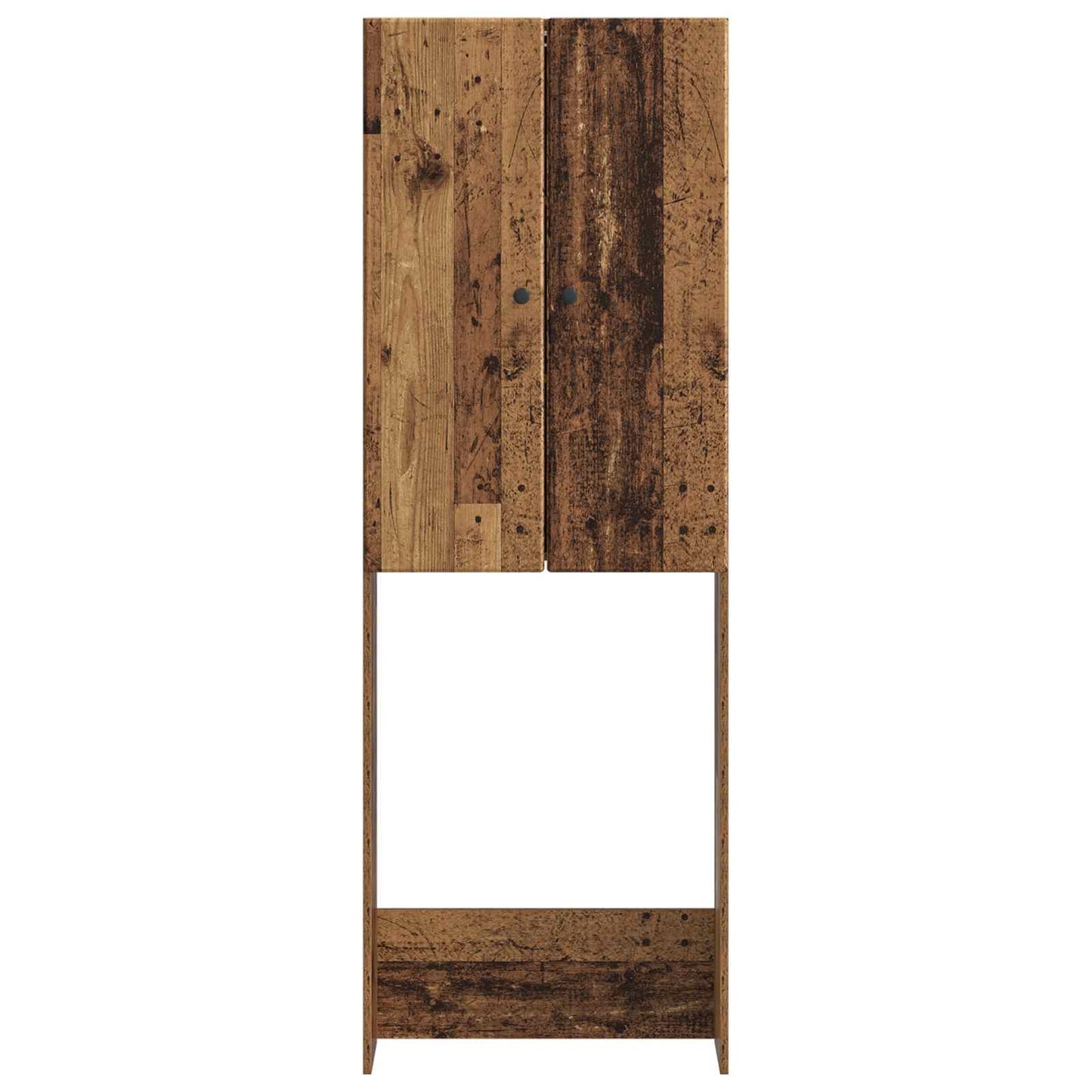 WC Szekrény BREDA Antik Fa 66 x 25,5 x 190 cm Szerelt Fa