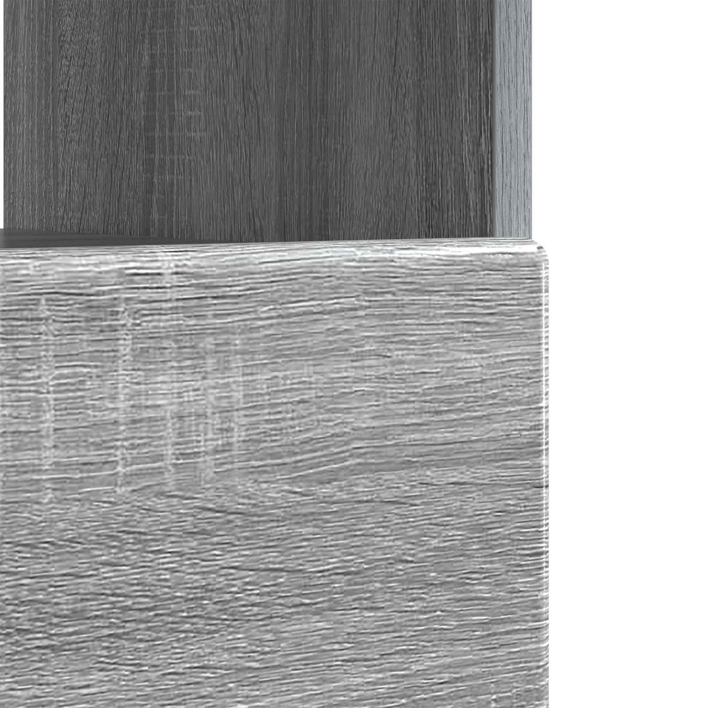 LED TV szekrény Szürke Sonoma Szerelt Fa