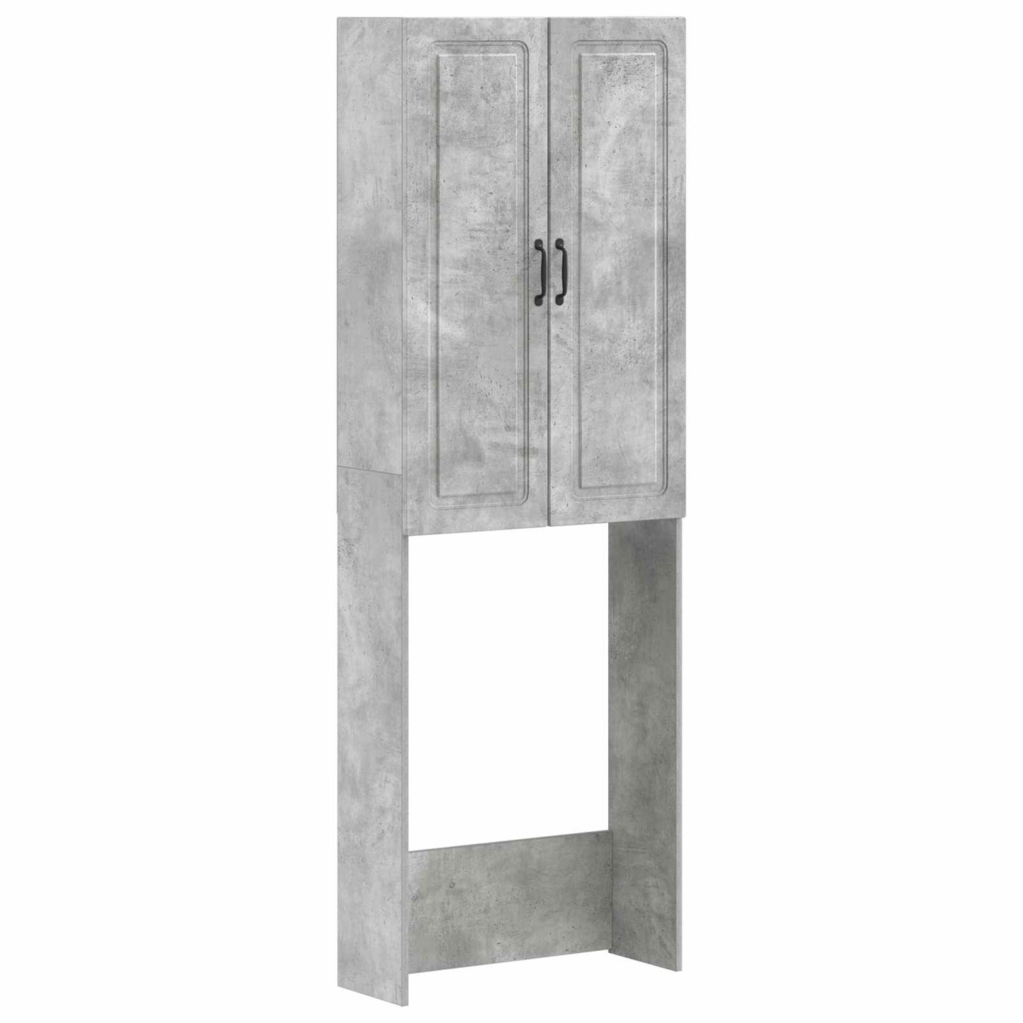 WC Szekrény UTRECHT Betonszürke 66 x 25,5 x 190 cm Szerelt Fa