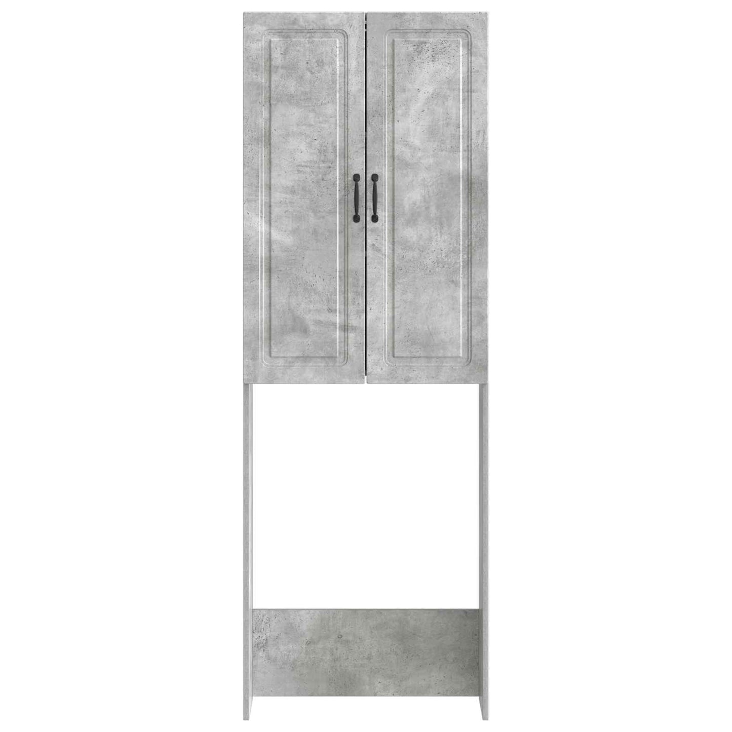 WC Szekrény UTRECHT Betonszürke 66 x 25,5 x 190 cm Szerelt Fa