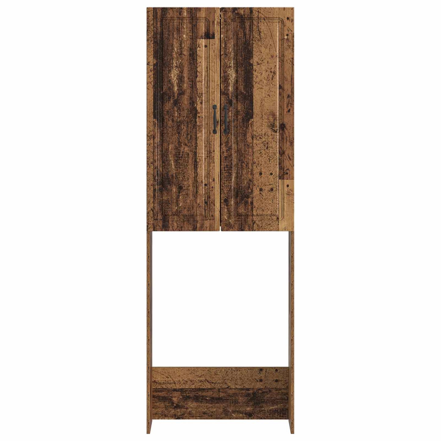 WC Szekrény UTRECHT Antik Fa 66 x 25,5 x 190 cm Szerelt Fa