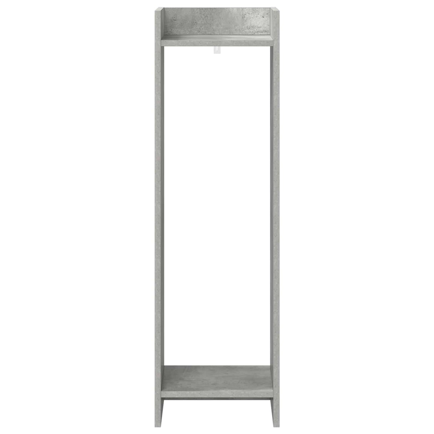 Növényállvány 2 db Beton Szürke 30 x 30 x 100 cm Mérnöki fa