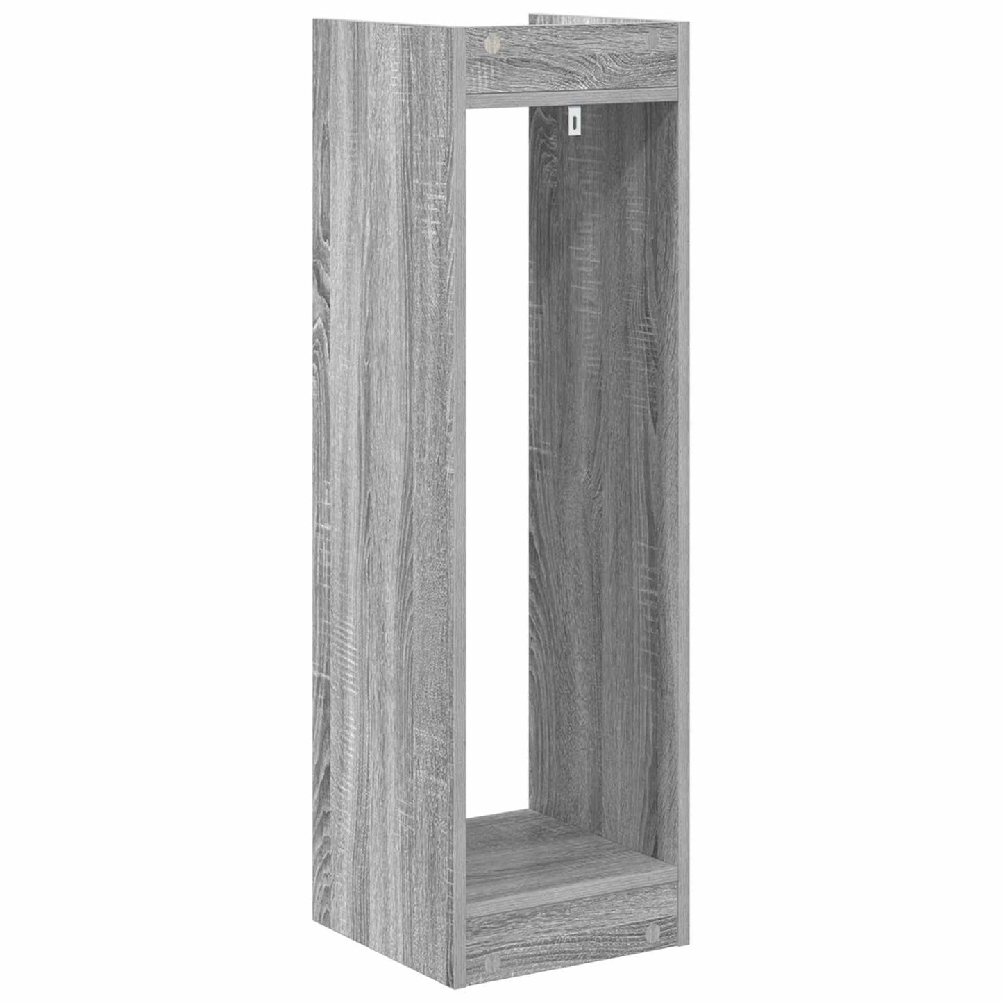 Növényállvány 2 db Szürke Sonoma 30 x 30 x 100 cm Mérnöki fa