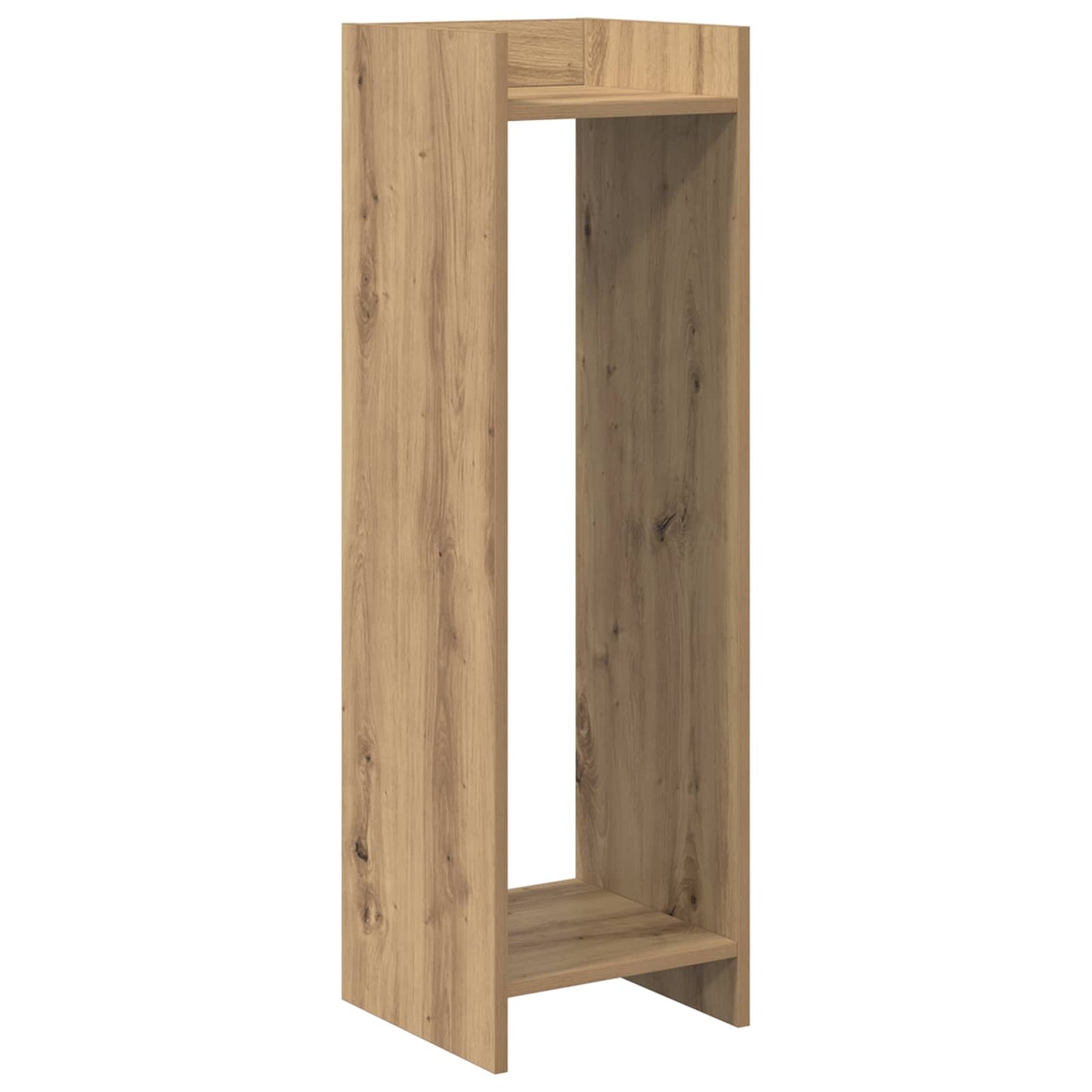 Növényállvány Kézműves Tölgy 30 x 30 x 100 cm Mérnöki fa