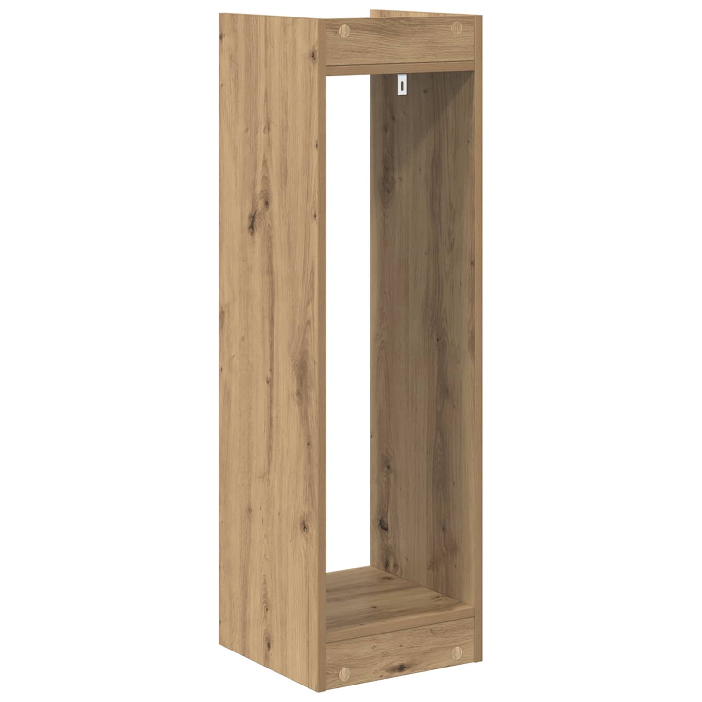 Növényállvány 2 db Kézműves Tölgy 30 x 30 x 100 cm Mérnöki fa